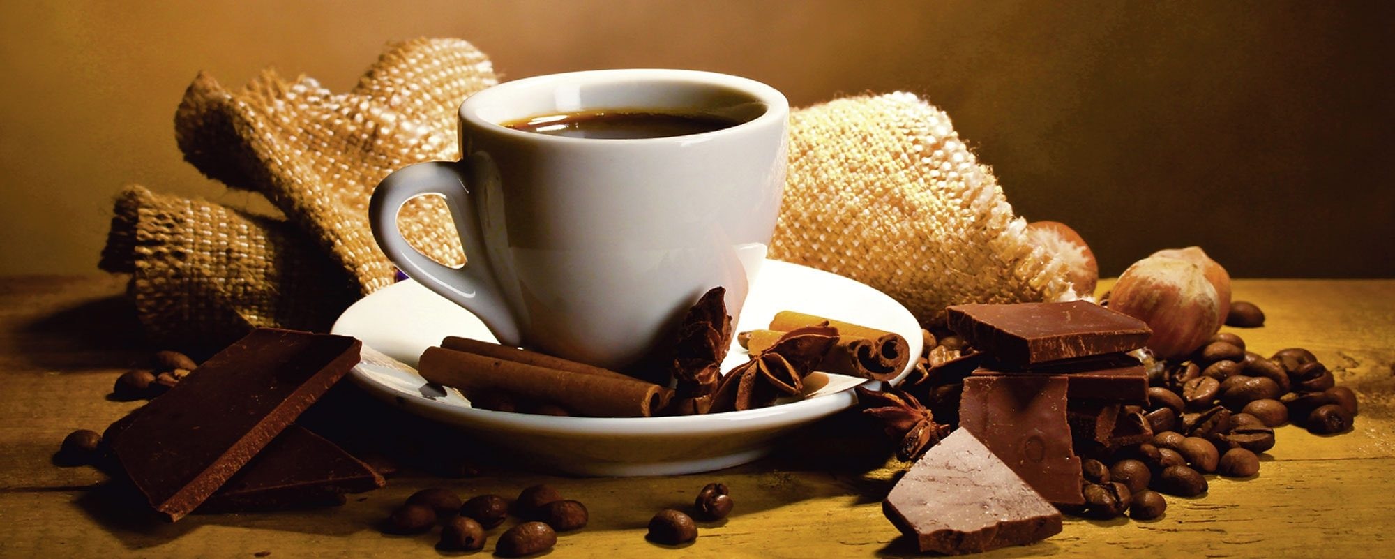 Image of Home affaire Glasbild »Yastremska: Kaffeetasse, -bohnen«, 125/50 cm bei Ackermann Versand Schweiz