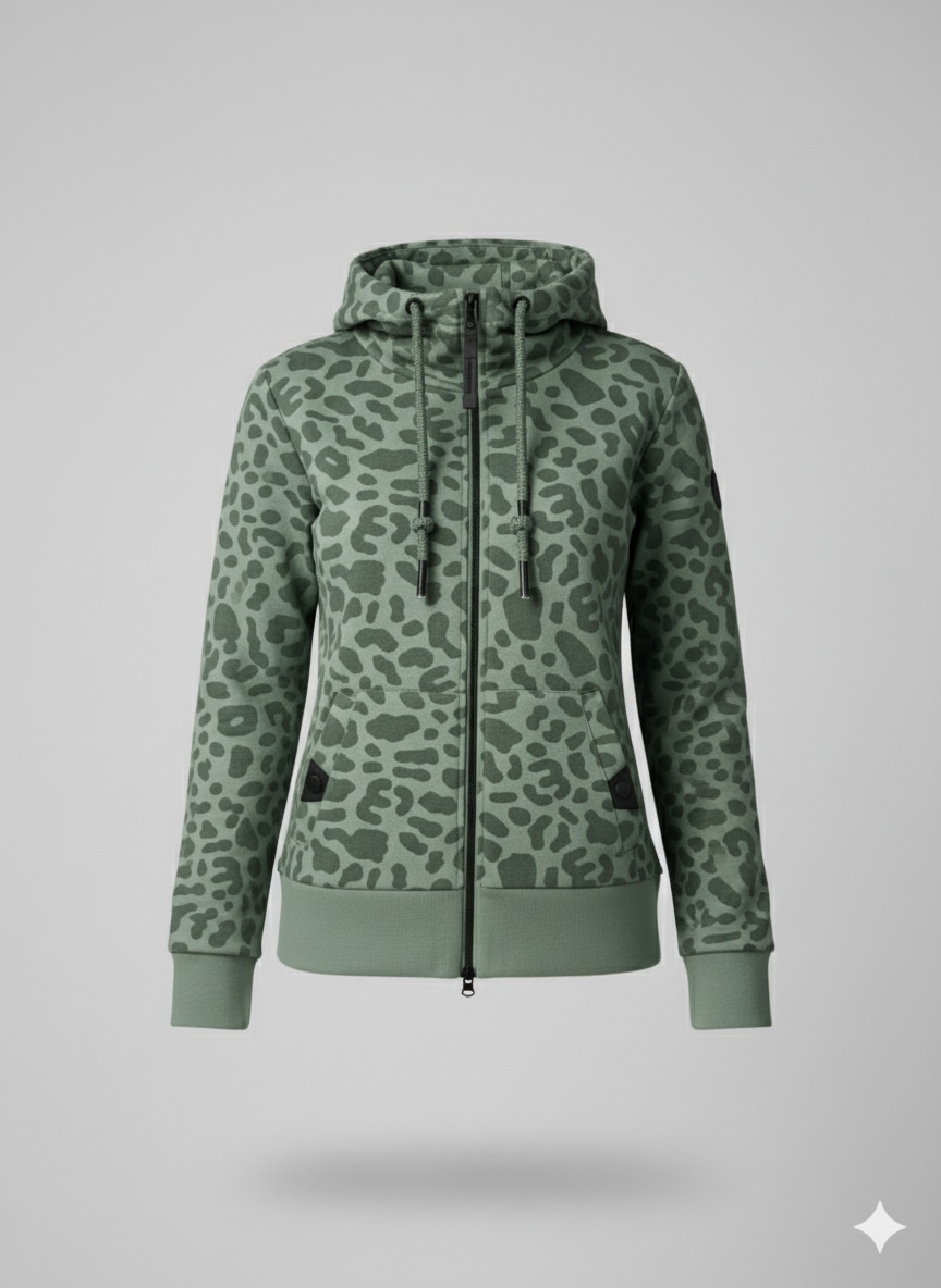 Ragwear Veste sweat »RYLIE PRINT ZIP O«