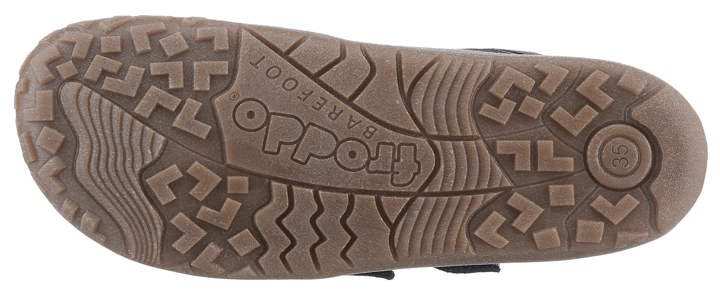 froddo® Barfussschuh »BAREFOOT TEX AUTUMN«, Klettschuh, Winterstiefel mit TEX-Membrane