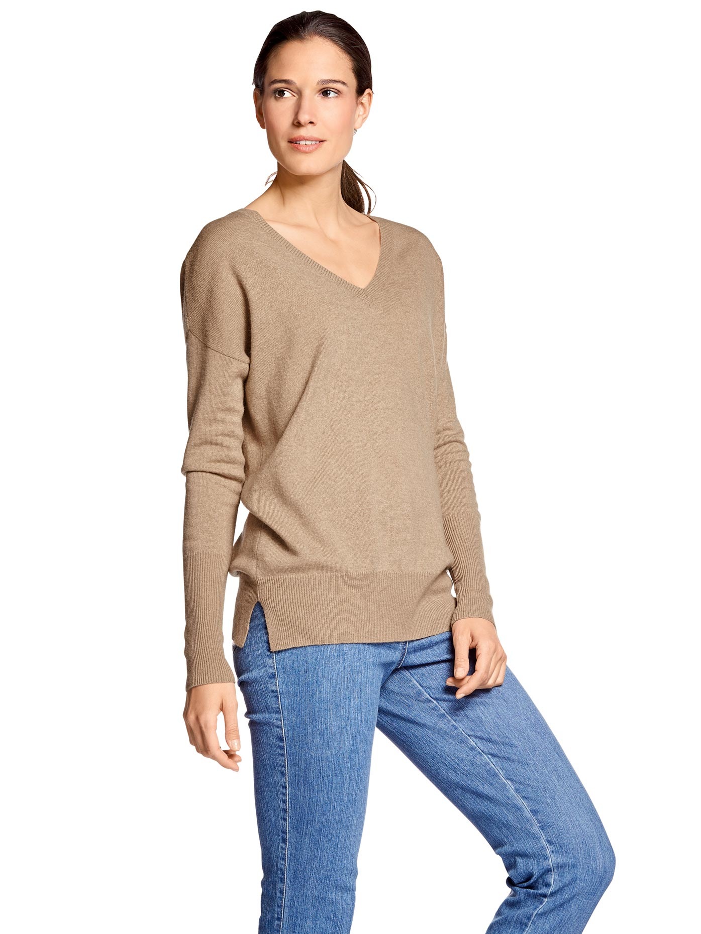 Image of B.C. BEST CONNECTIONS by Heine Strickpullover »V-Pullover« bei Ackermann Versand Schweiz