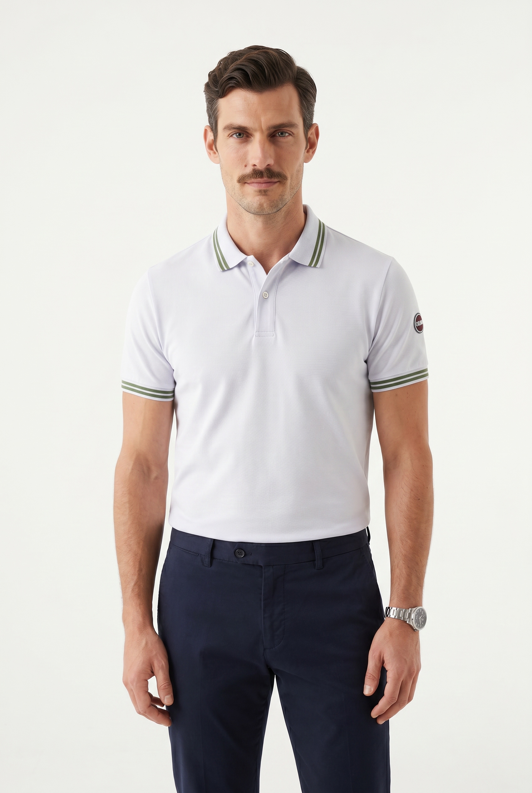 Image of Colmar Poloshirt Stretch-Piqué, Regular Fit, Baumwollmix