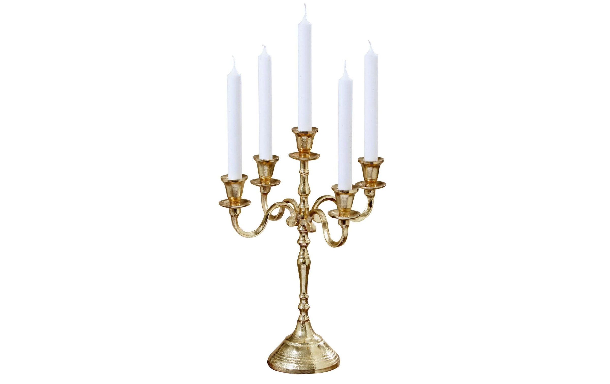 BOLTZE Kerzenständer Metall, St.) kaufen »Victoria, jetzt (1 goldfarben«