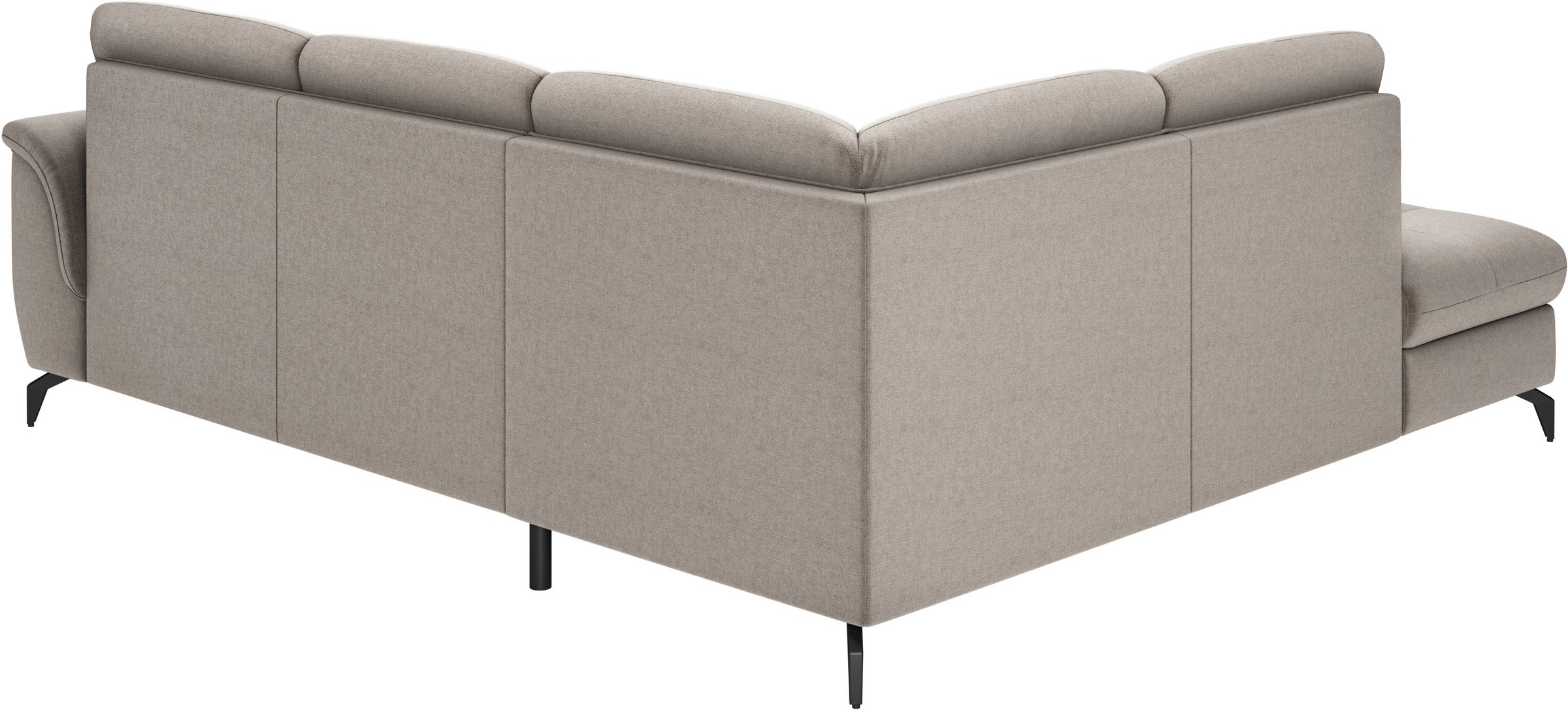 sit&more Ecksofa »Zora L-Form«, wahlweise mit Bettfunktion und Bettkasten