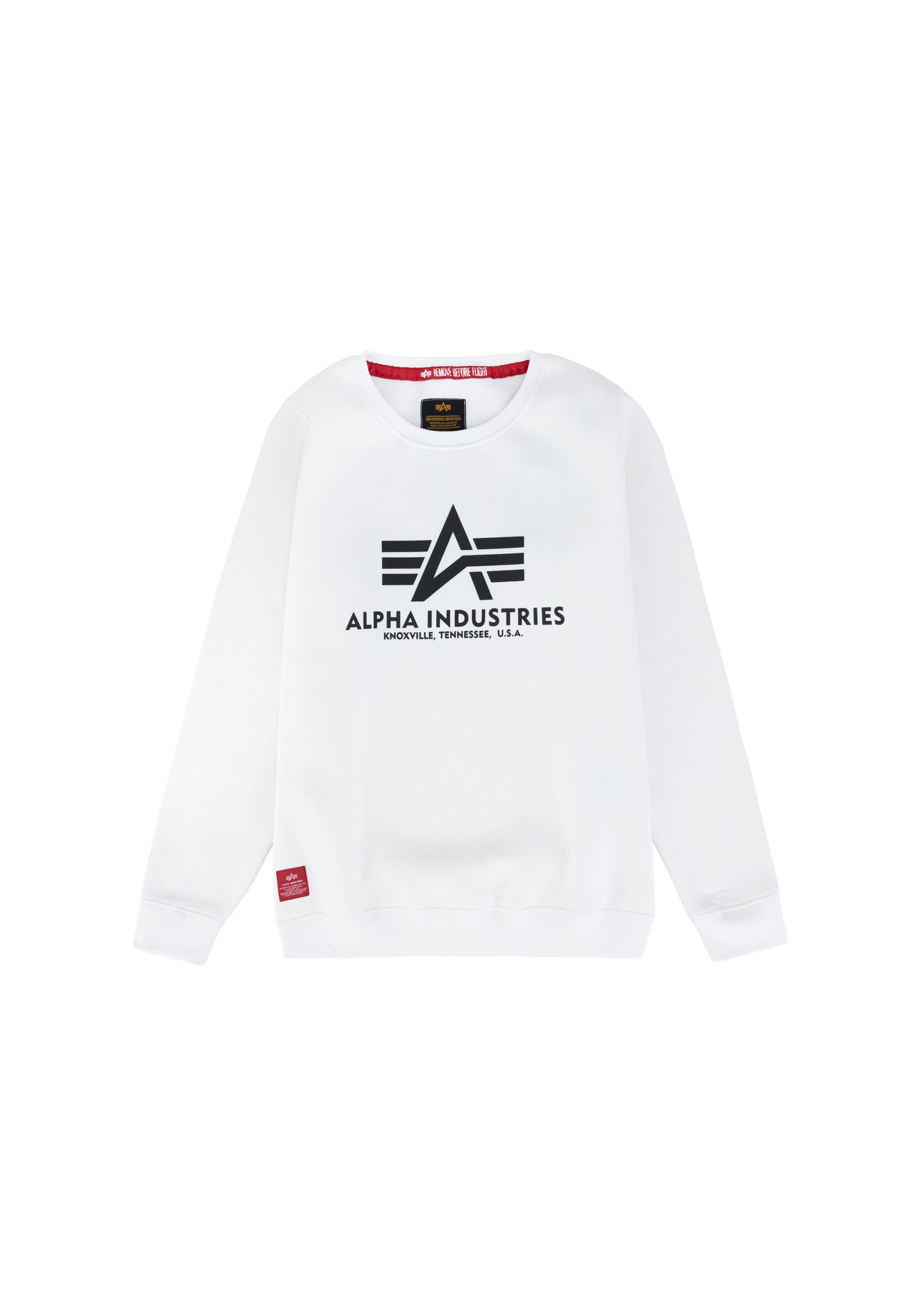 Image of Alpha Industries Sweater "Basic Sweatshirt BL K"