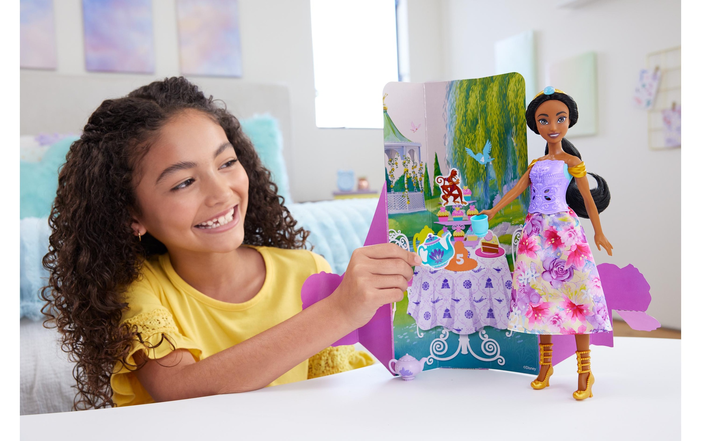 Disney Princess Spielfigur »Disney Prinzessin Spin & Reveal Jasmine«
