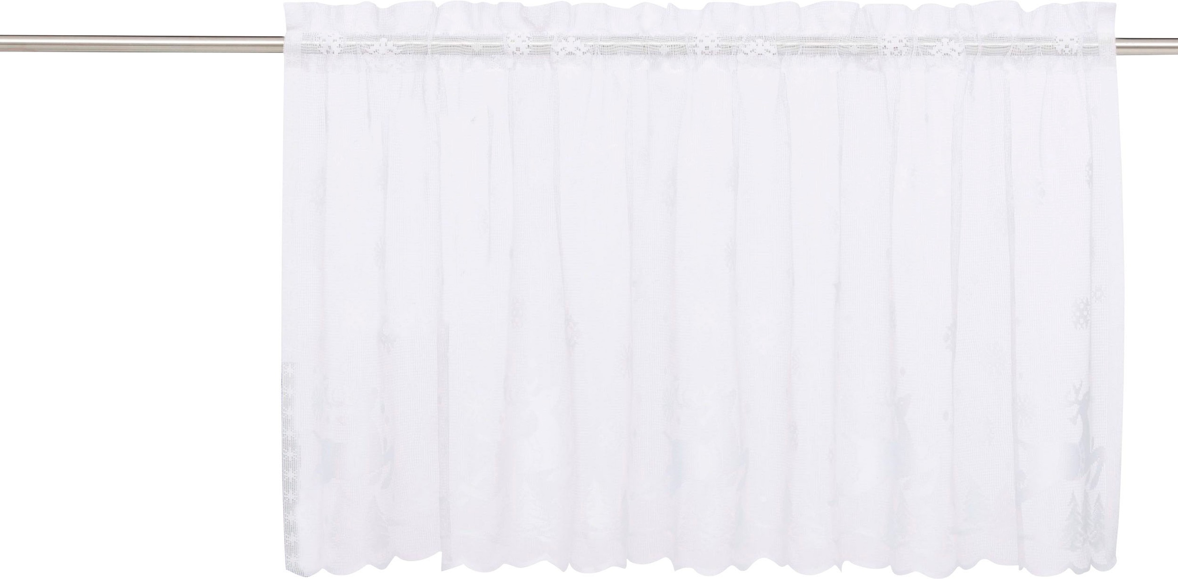 Image of my home Scheibengardine »Lumi«, (1 St.), Weihnachtsgardinen bei Ackermann Versand Schweiz