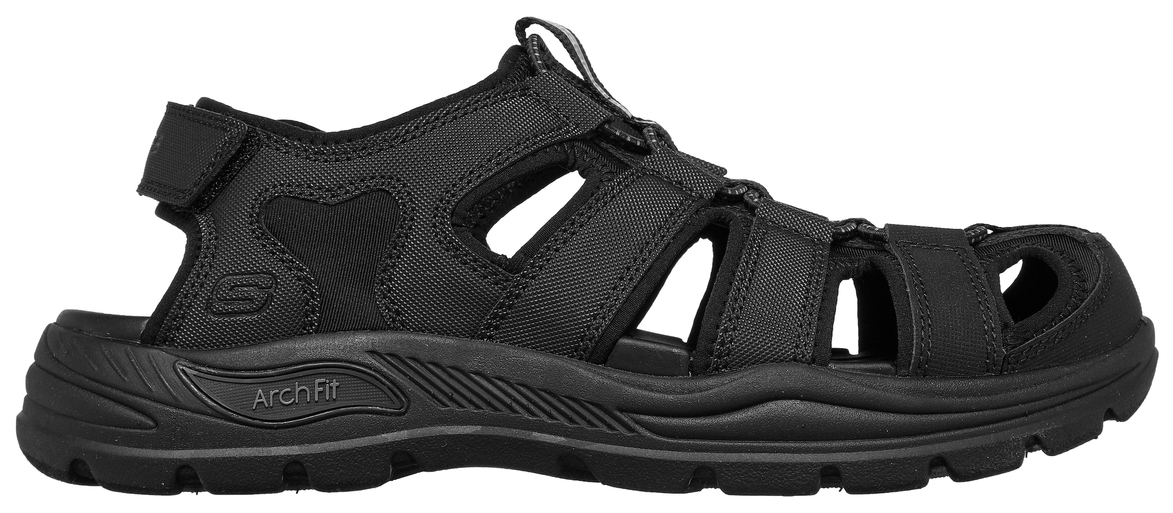 Skechers Sandale »VERLANDER«, Sommerschuh, Klettschuh, Freizeitsandale, mit Klett an der Ferse