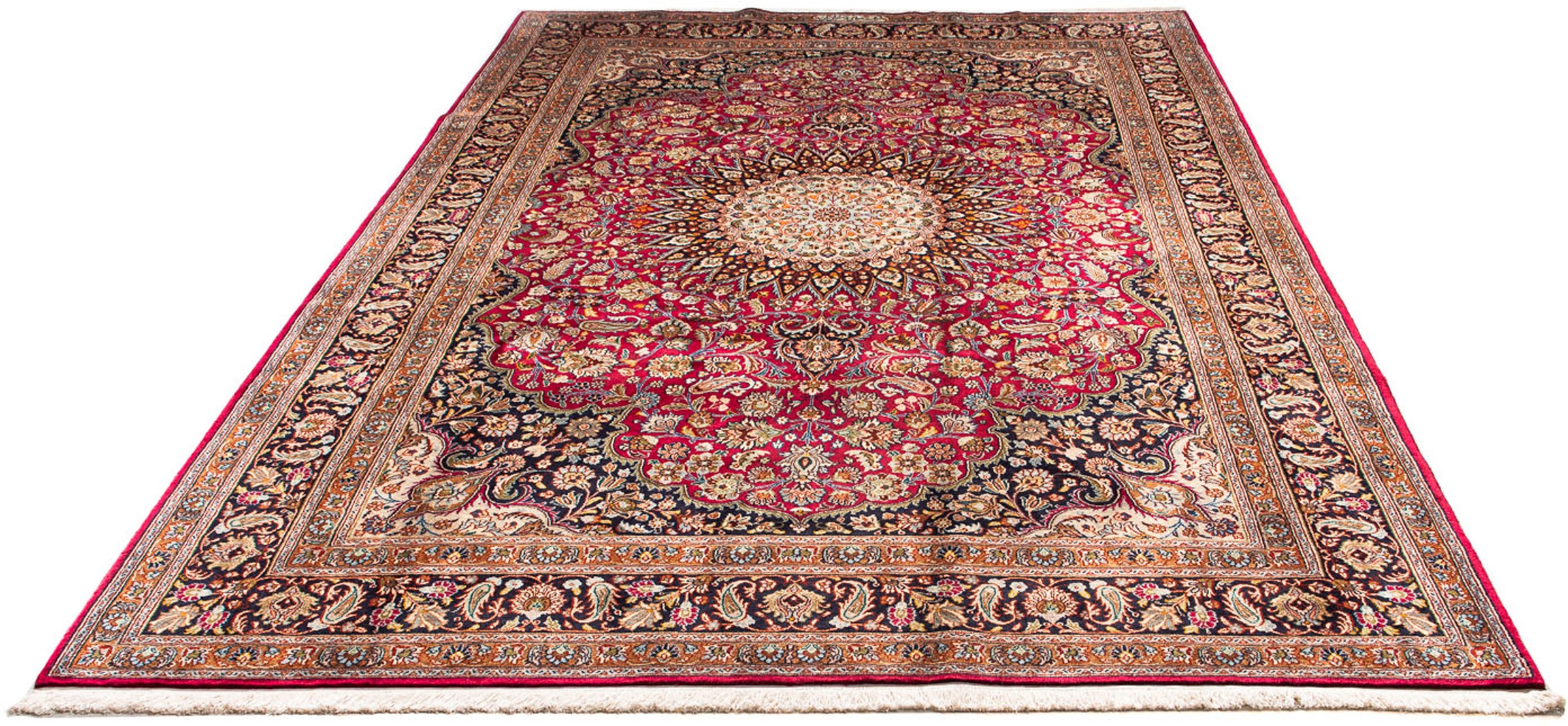 Image of morgenland Orientteppich »Perser - Classic - 302 x 200 cm - rot«, rechteckig, 10 mm Höhe, Wohnzimmer, Handgeknüpft, Einzelstück mit Zertifikat bei Ackermann Versand Schweiz