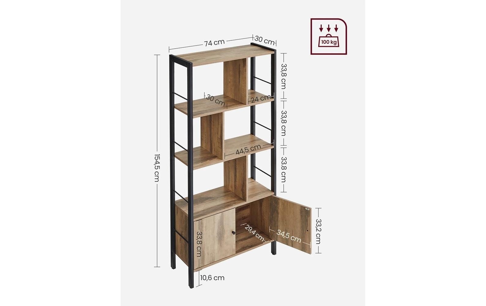 VASAGLE Regal »74 x 154.5 cm«