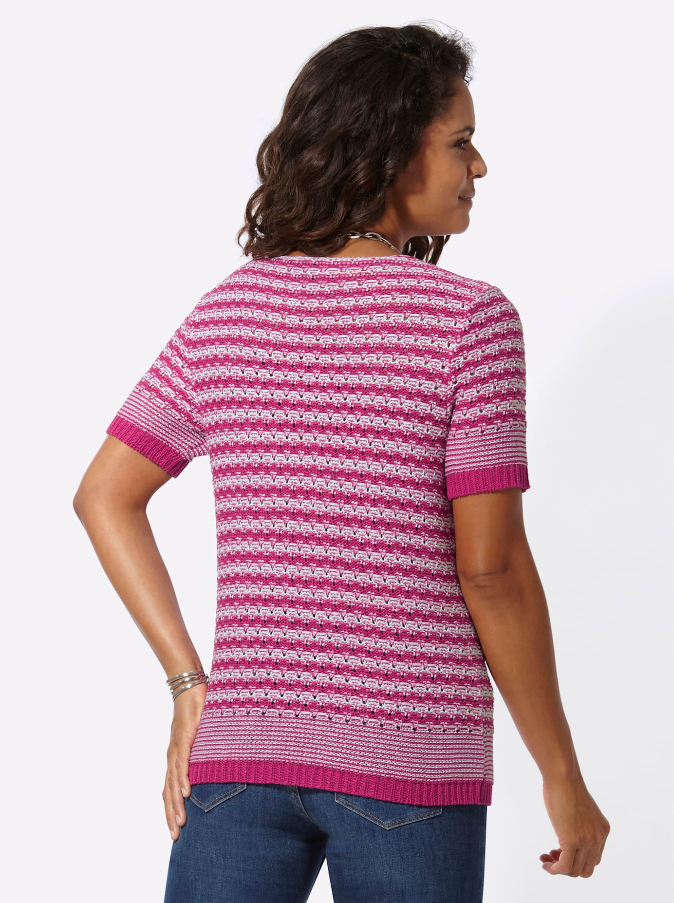 Casual Looks Kurzarmpullover »Pullover«