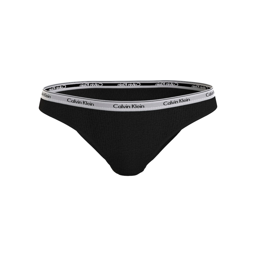 Calvin Klein Underwear Bikinislip »BIKINI (LOW-RISE)«, mit Logobund