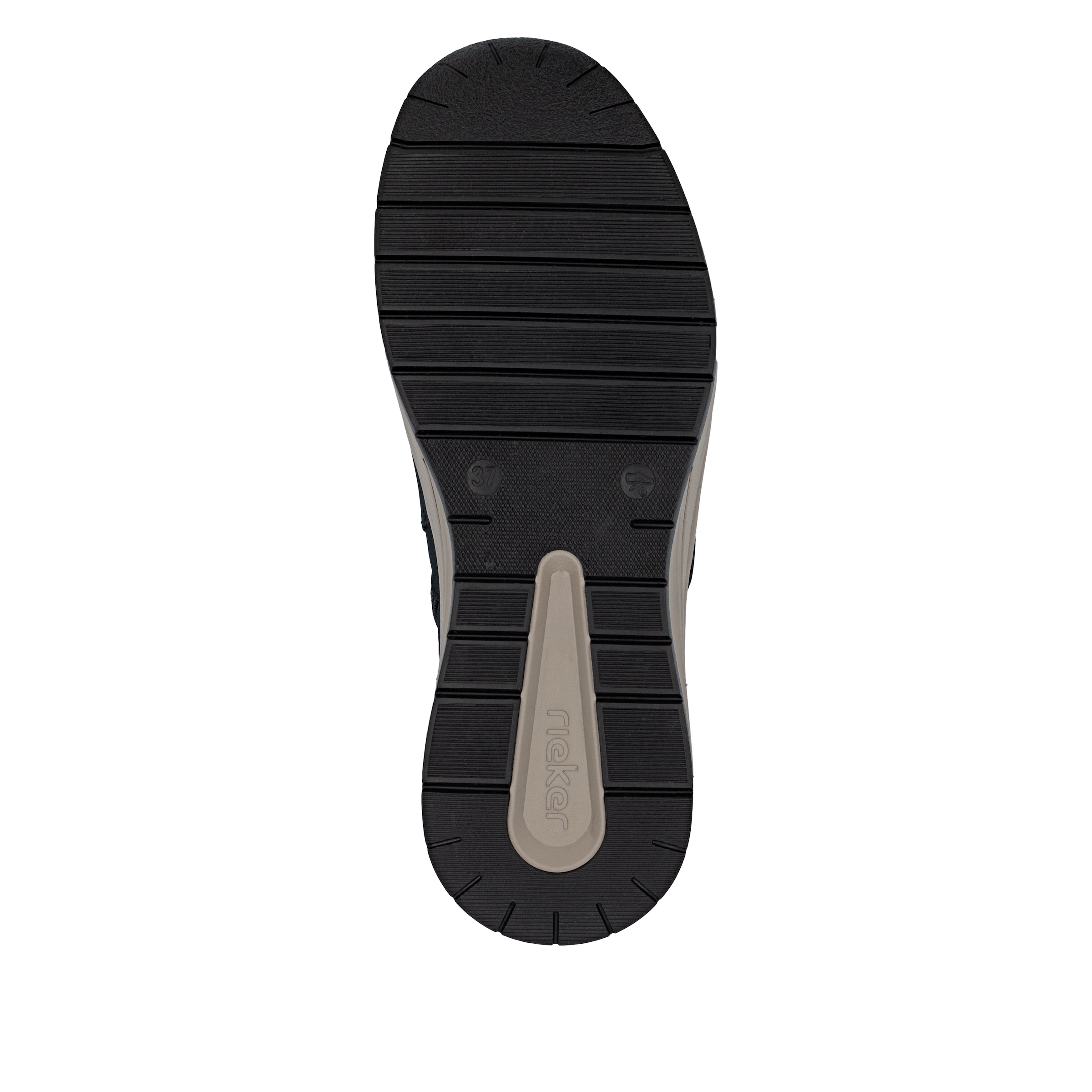 Rieker  Boots, Stiefelette, High Top Sneaker, Keilboots mit Stretcheinsatz