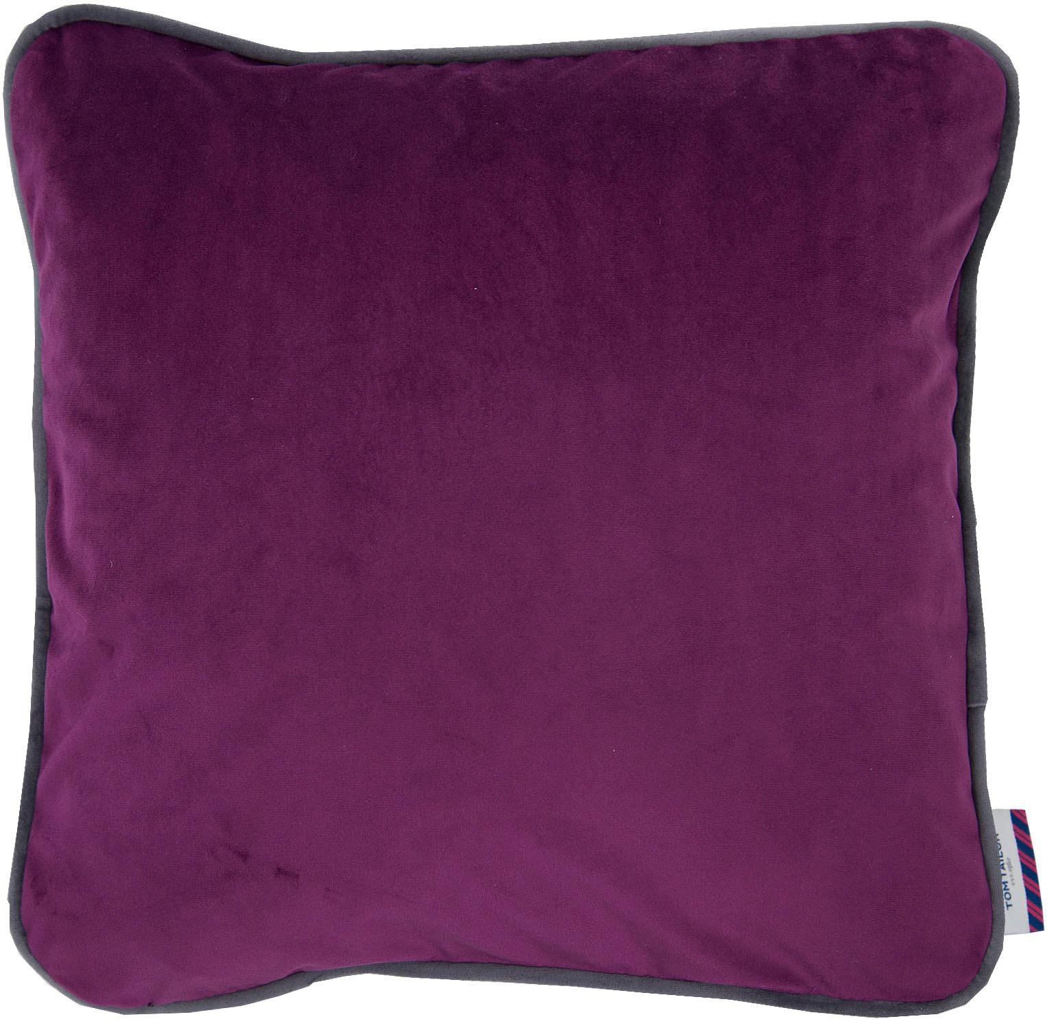 Image of TOM TAILOR Dekokissen »VELVET PIPING«, (1 St.) bei Ackermann Versand Schweiz