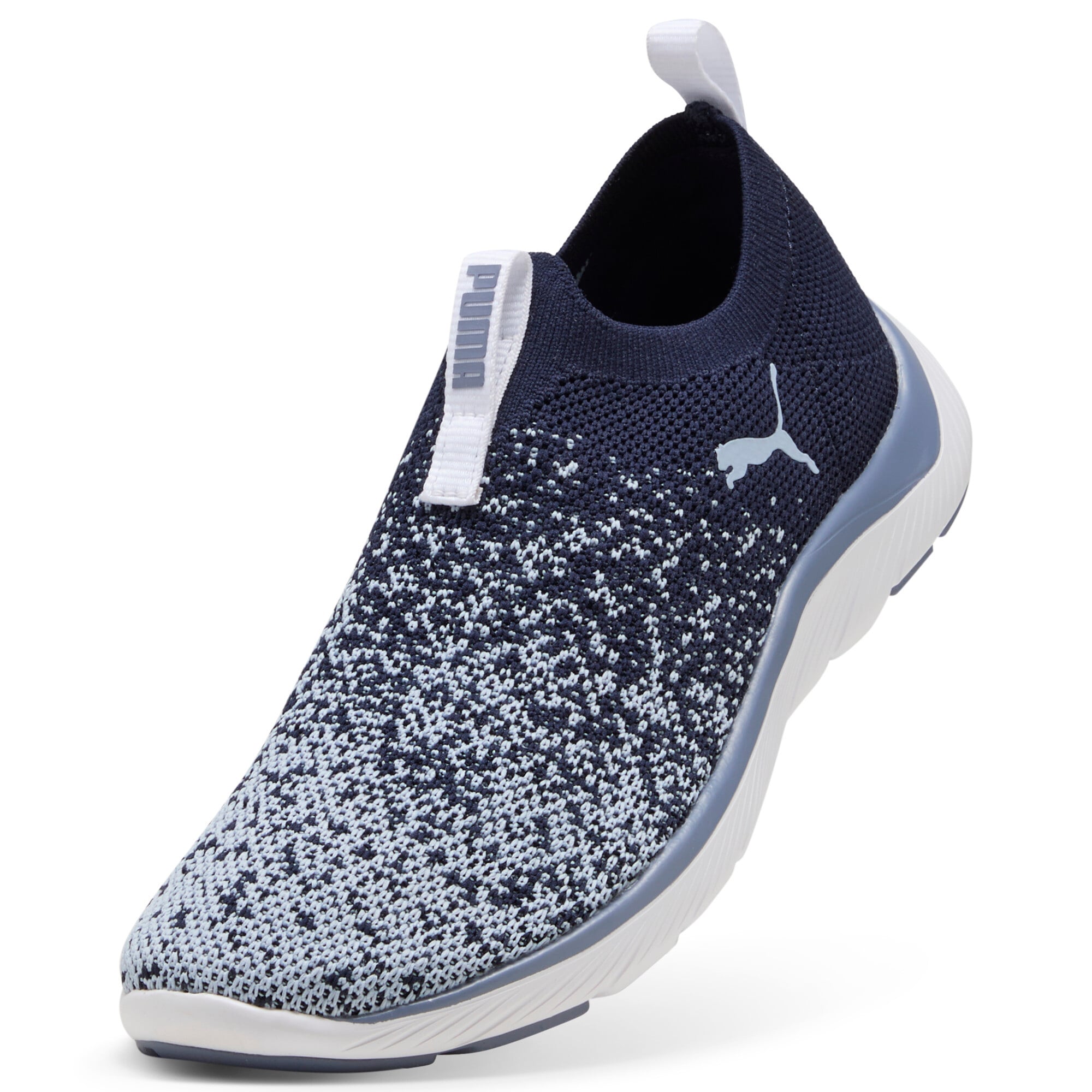 PUMA Slip-On Sneaker »SOFTRIDE REMI SLIP-ON KNIT WN'S«  für Sport, mit SOFTFOAM+ Dämpfung, aus gestricktem Textil