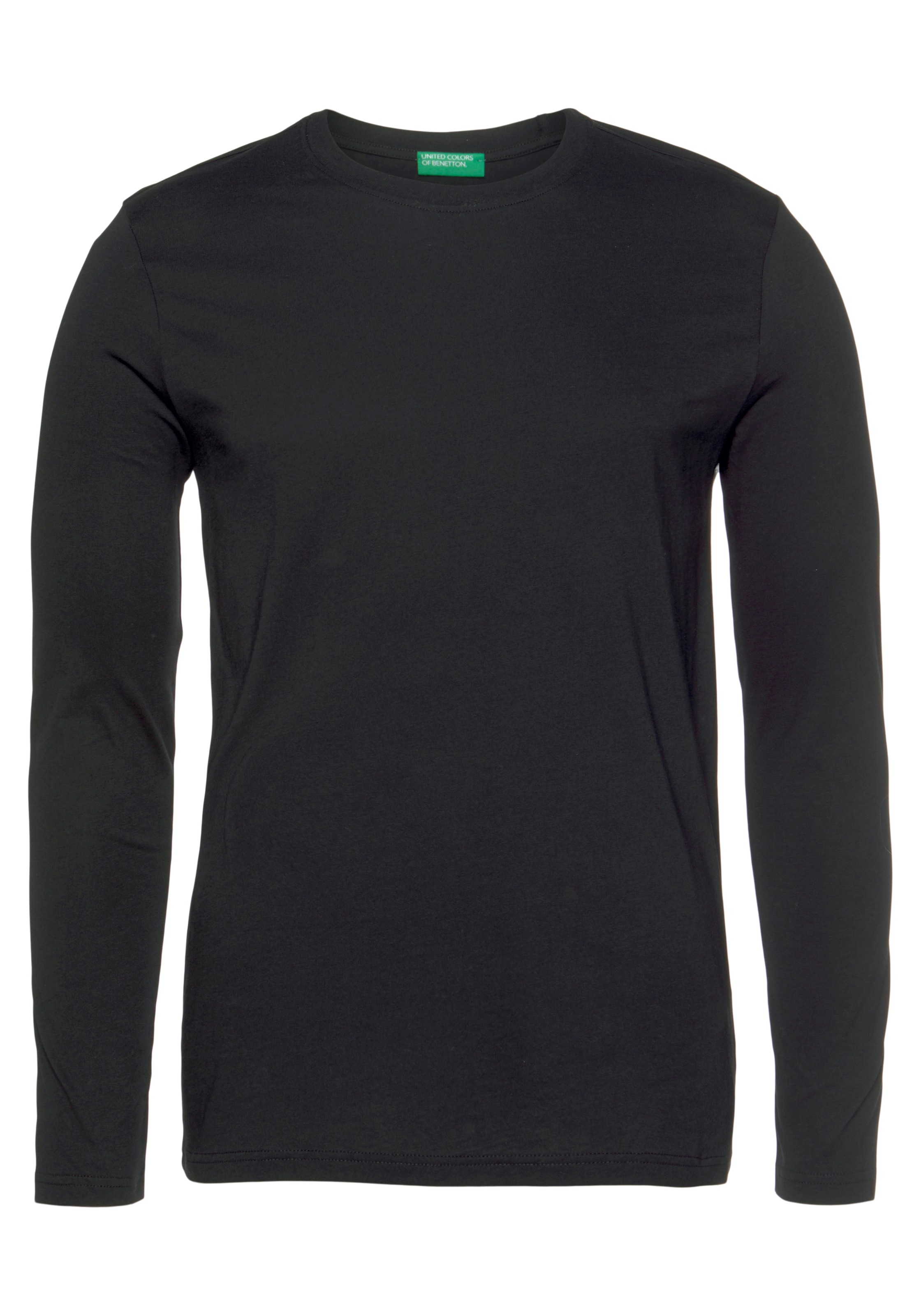 Image of United Colors of Benetton Langarmshirt, im Basic-Look bei Ackermann Versand Schweiz