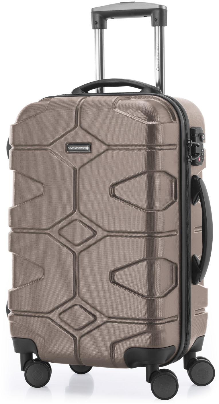 Hauptstadtkoffer Trolley à coque dure »X-Kölln, 55 cm« 43 litre 4 Rollen Hartschalen-Koffer Handgepäck-Koffer Reisegepäck TSA Schloss