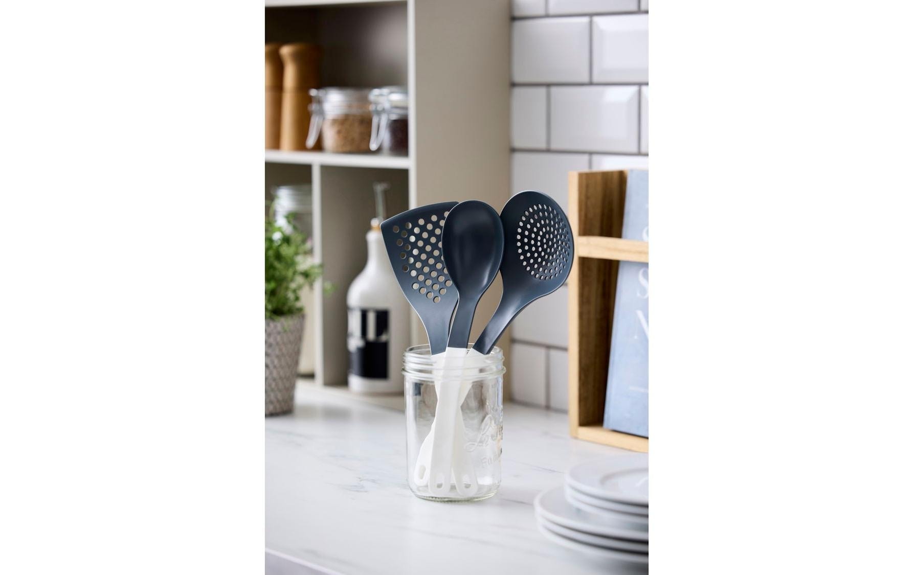  Set d'ustensiles de cuisine »Rosti Set Optima« 3-teiliges Küchenhelfer-Set aus hitzebeständigem Nylon