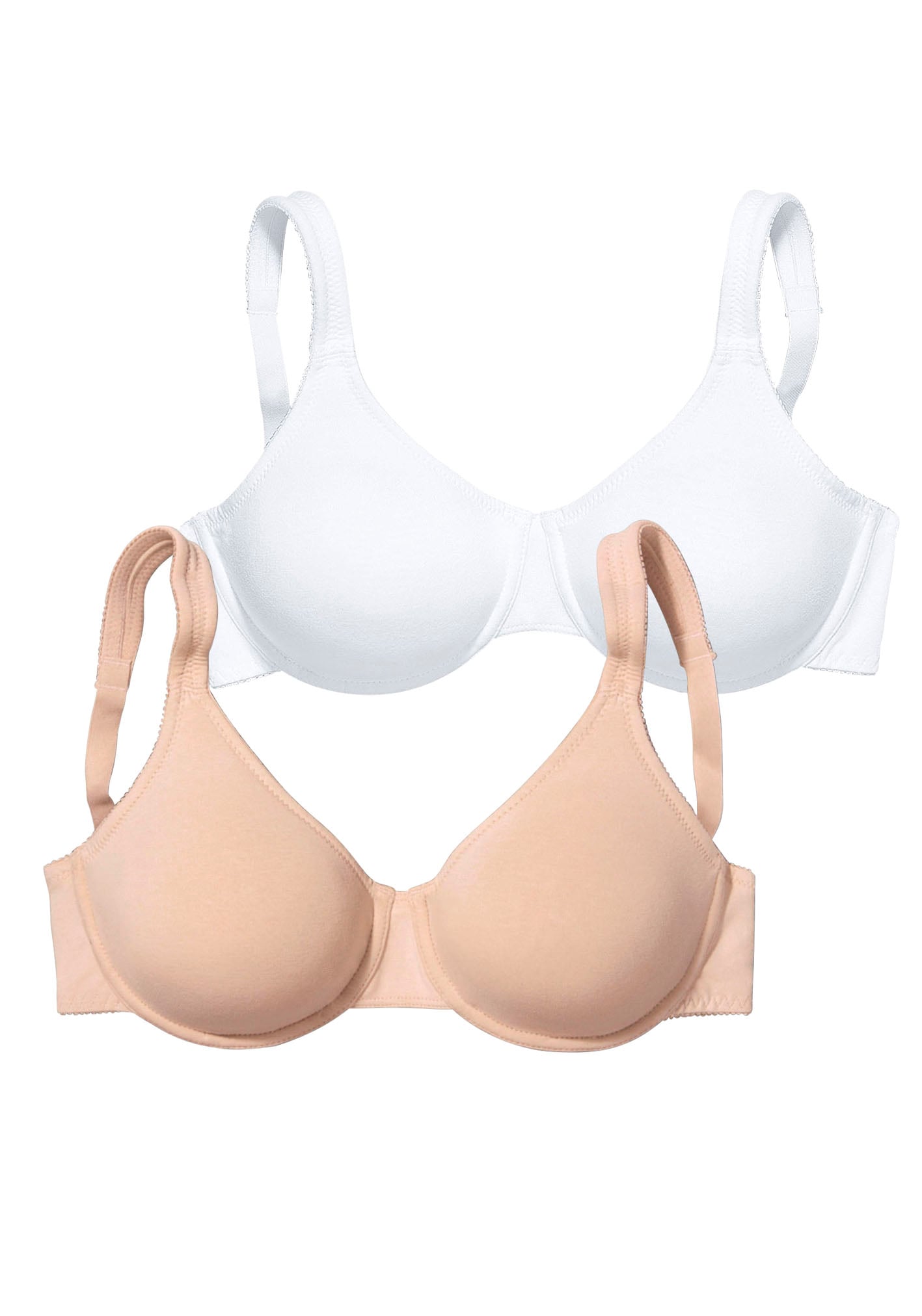 Image of petite fleur by Lascana Minimizer-BH Packung, Bügel, Baumwoll-Qualität, – ideal für grosse Grössen