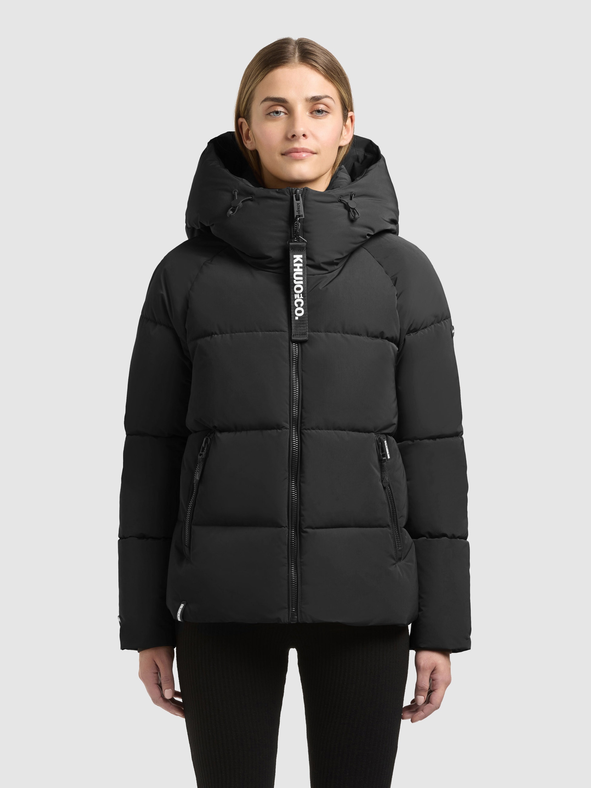 Image of khujo Steppjacke "ONO2" mit Kapuze Loose Fit