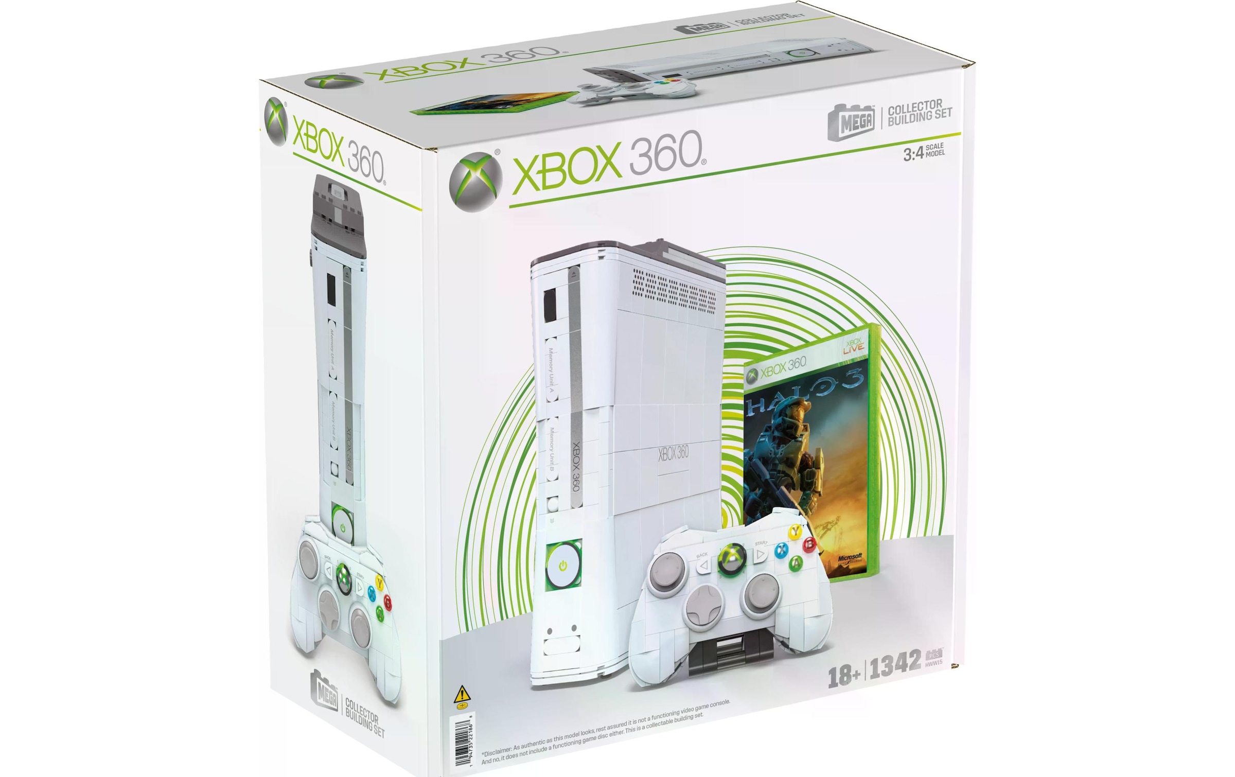 MEGA Spielbausteine »Collector XBOX 360 Konsole«, (1342 St.)