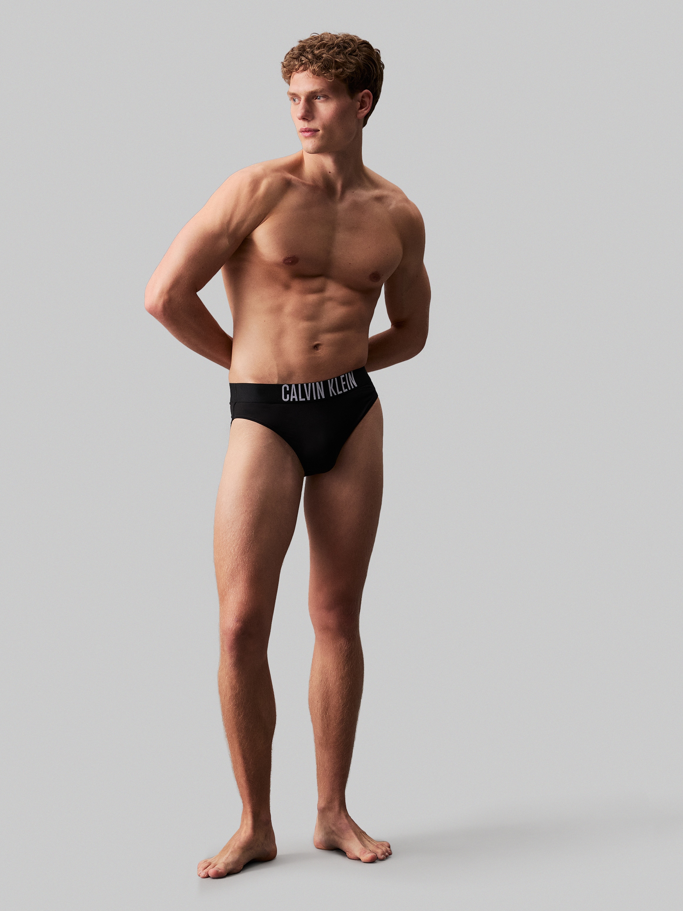 Calvin Klein Swimwear Badeslip »BRIEF WB«, Mit Calvin Klein Logobund