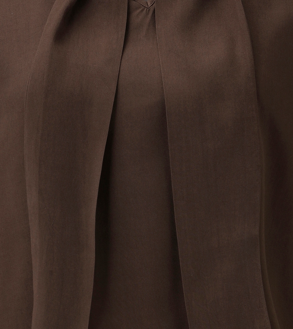 Aniston CASUAL Blouse à enfiler avec nœud décoratif à l'encolure en V - NOUVELLE COLLECTION