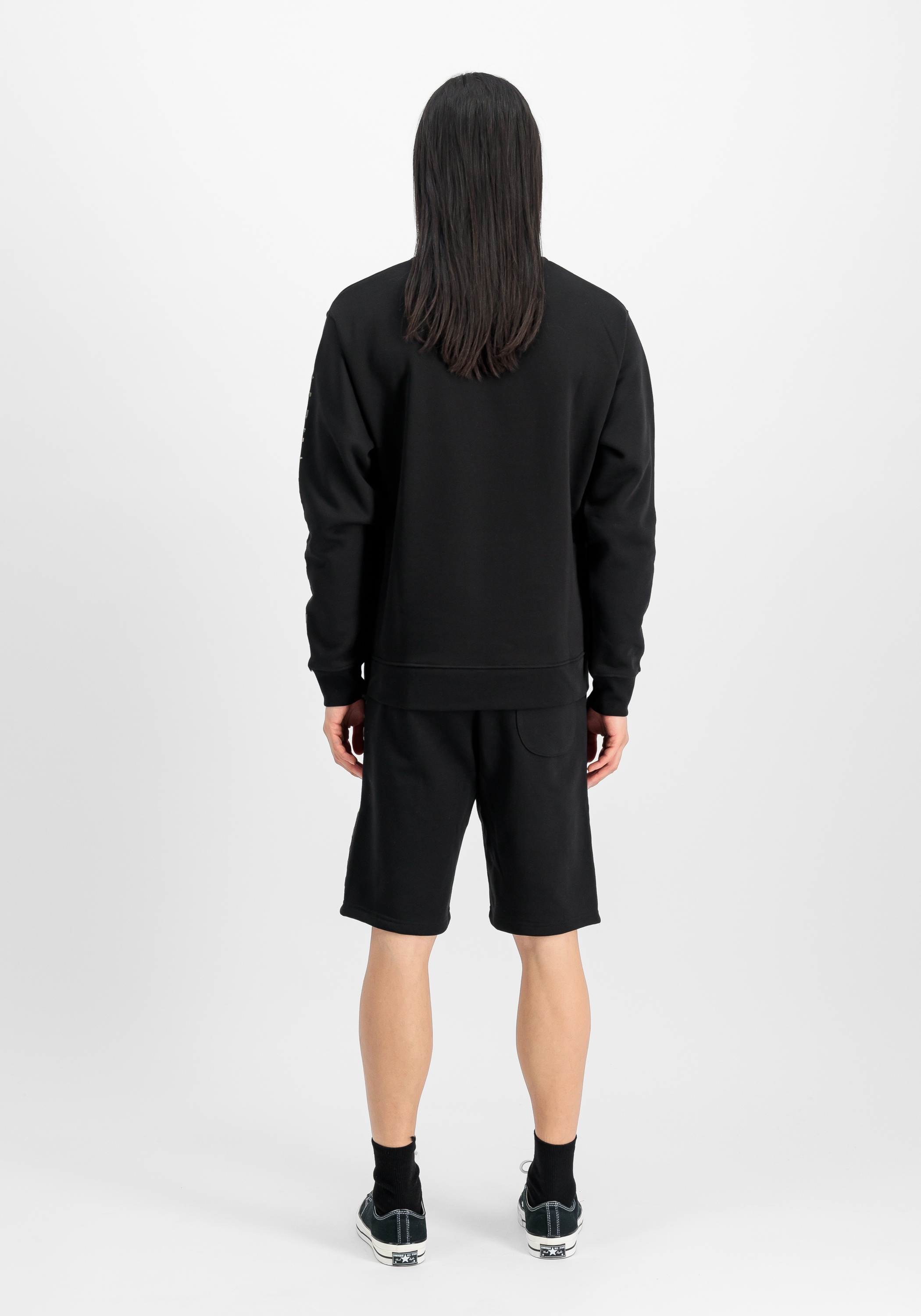 Alpha Industries Sweater »Camo Sleeve Sweatshirt«