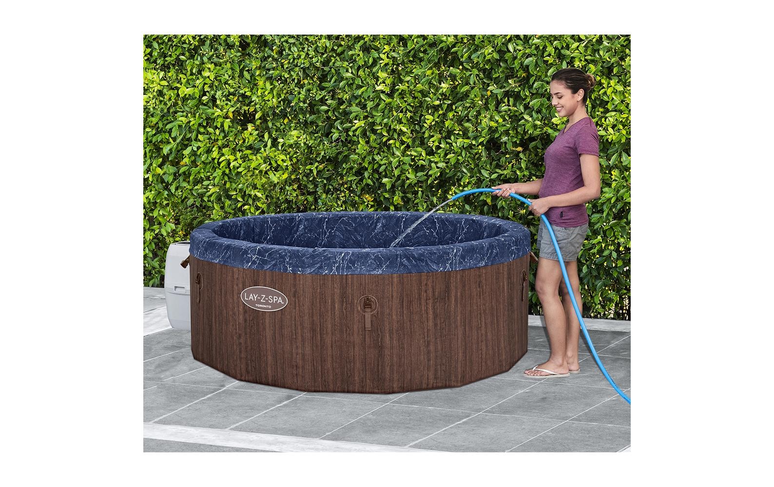 Bestway Whirlpool »LAY-Z-SPA ThermaCore Toronto AirJet Plus Ø 190«