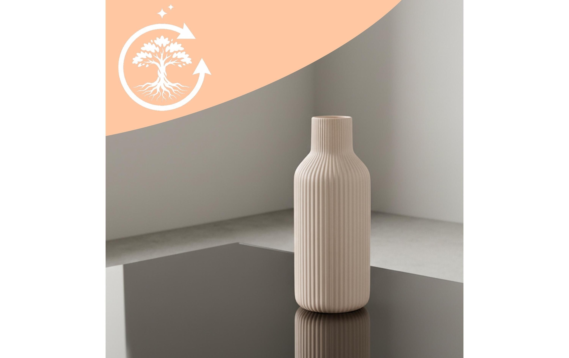 relaxdays Dekovase »3er Set«