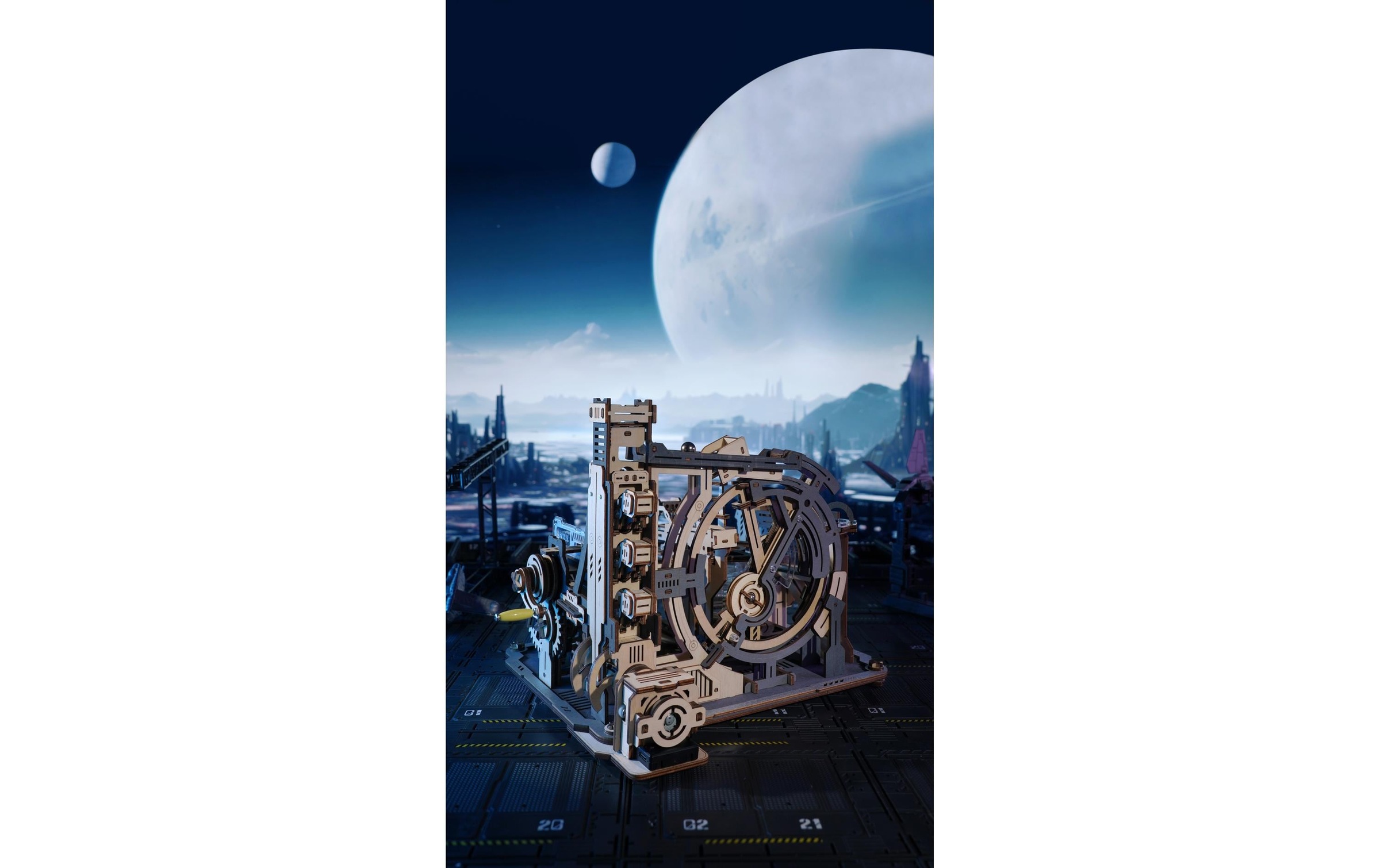 Spielbausteine »RoboTime Marble Spaceport 472-teilig«