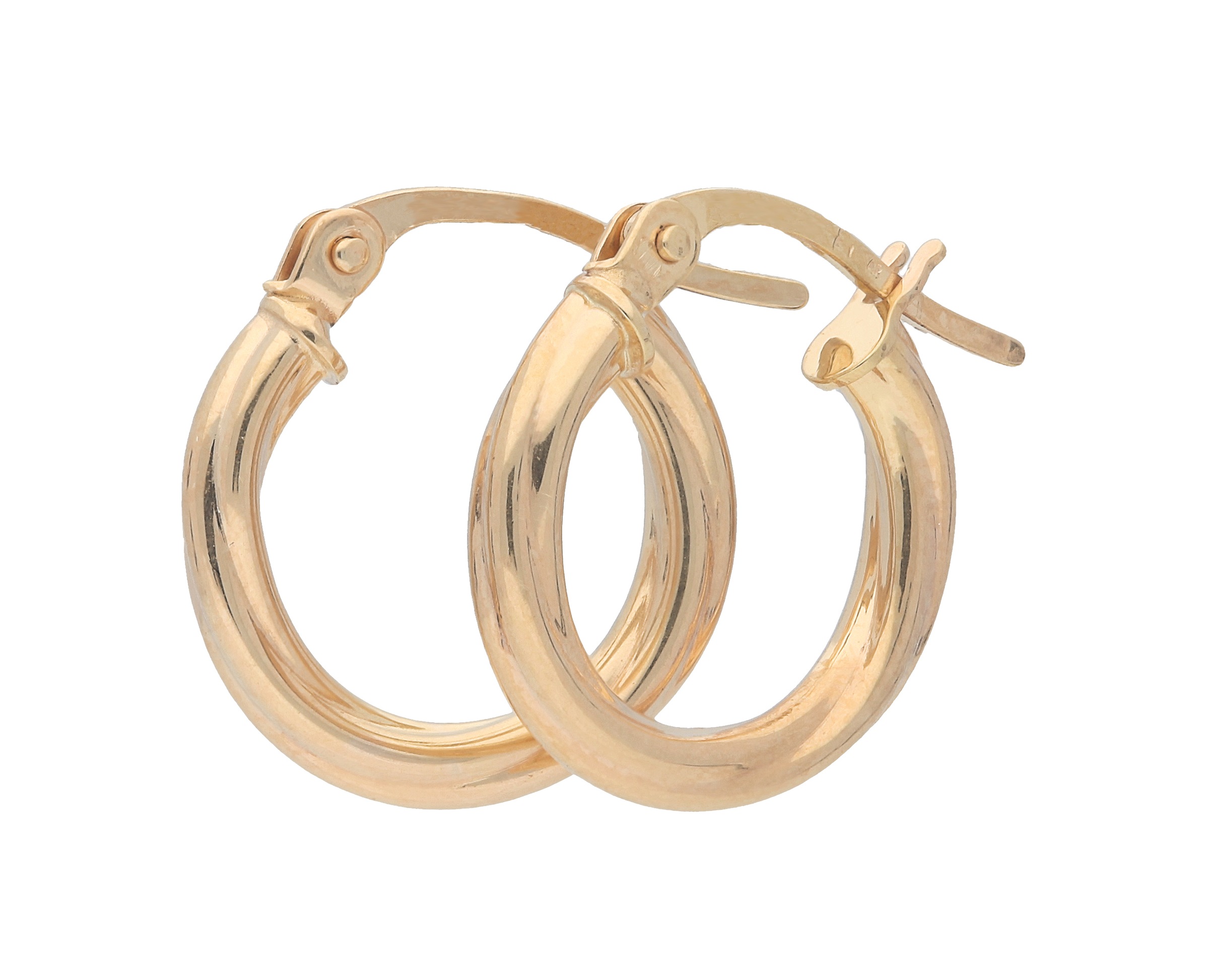 Image of Vivance Paar Creolen »Gelbgoldfarben« bei Ackermann Versand Schweiz