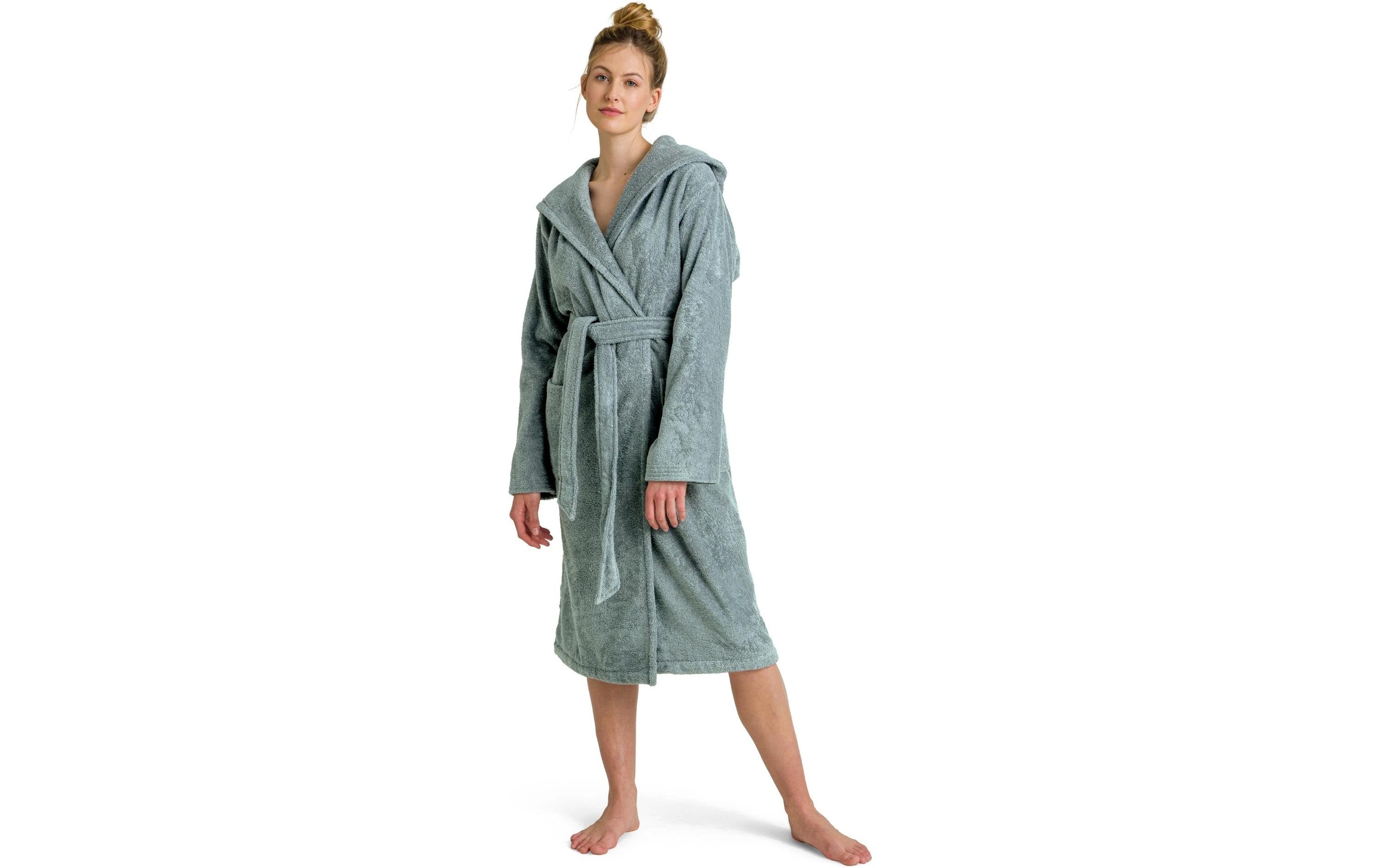 Möve Unisex-Bademantel »Superwuschel Kapuze, ideal für Sauna & Spa, Hotelbademantel« 1 Stk. in Uni