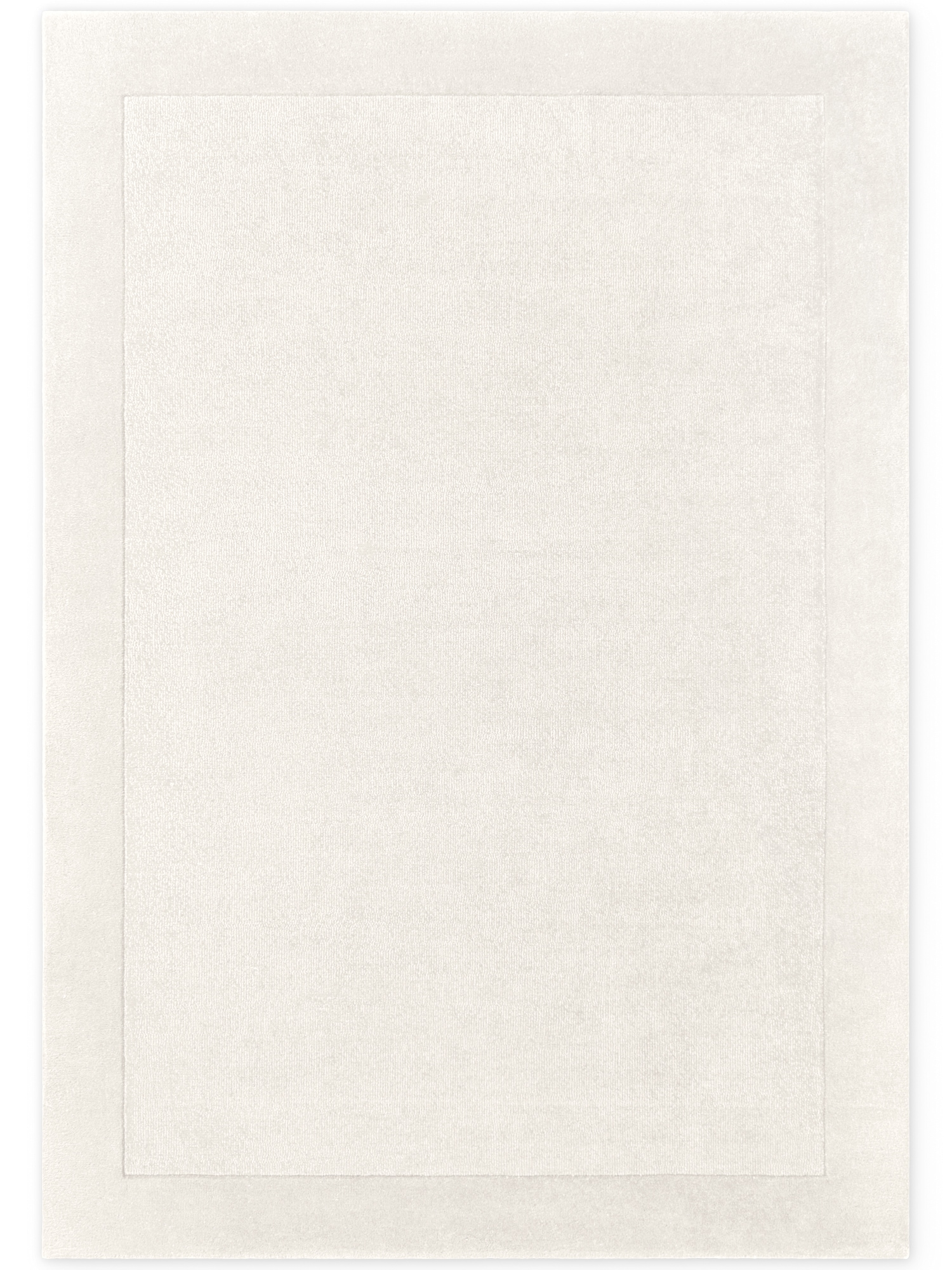 Villeroy & Boch Tapis »Wollteppich Kari« Rectangulaire 17 mm Höhe Handgewebt, Wolle, Bordüre, Einfarbig, Läufer, Wohnzimmer, Modern