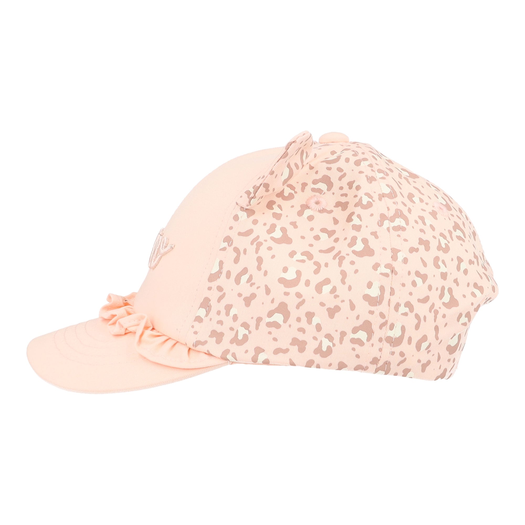 Image of MAXIMO Baseball Cap mit Animal-Print, mit Öhrchen, mit 3D-Stickerei, Baumwolle