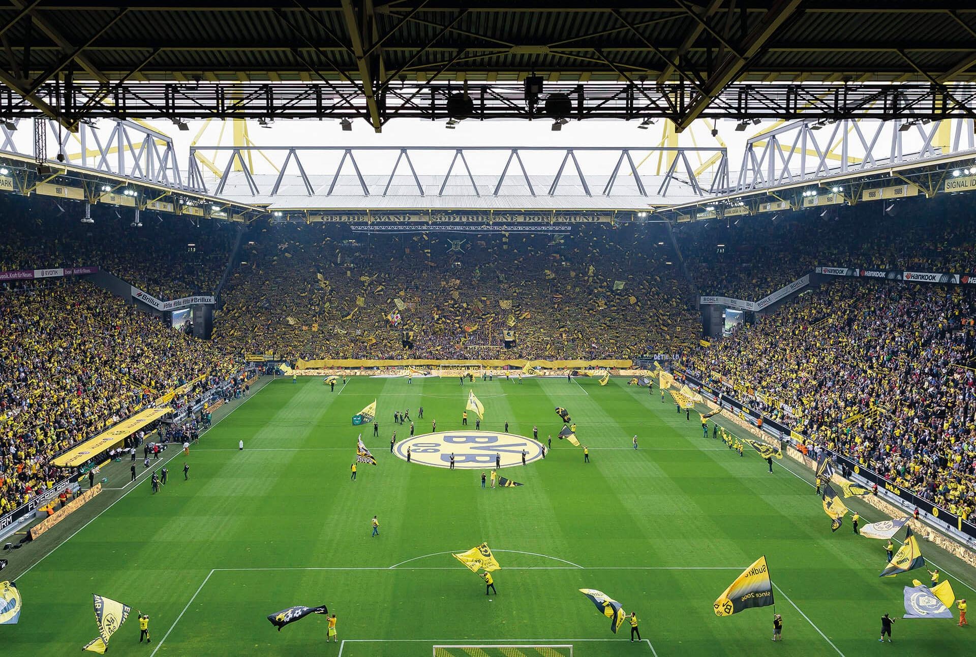 Image of Wall-Art Fototapete »BVB - Fan-Choreo« bei Ackermann Versand Schweiz