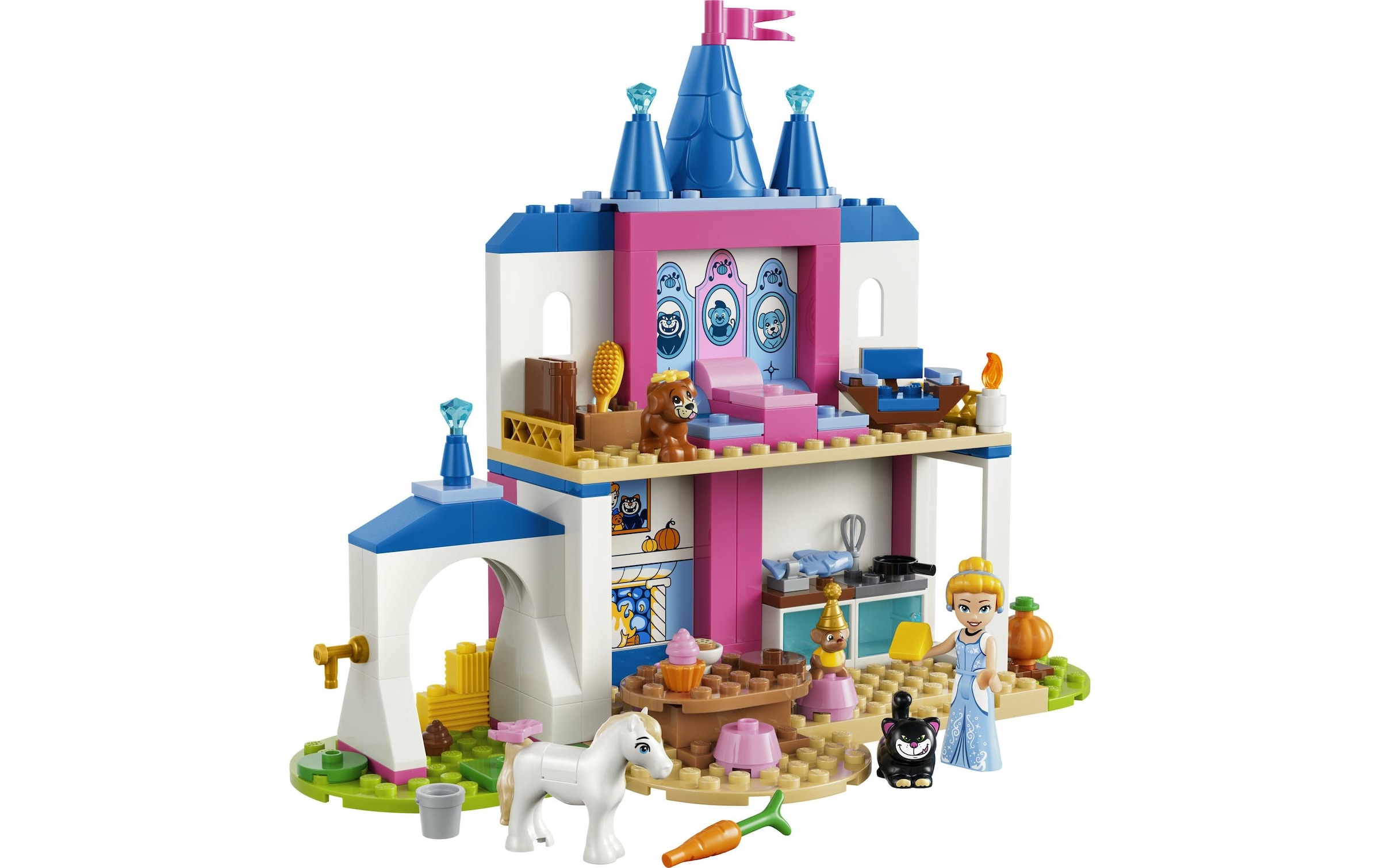 LEGO® Konstruktionsspielsteine »Cinderellas Tierpalast (43283), LEGO Disney Princess« Made in Europe