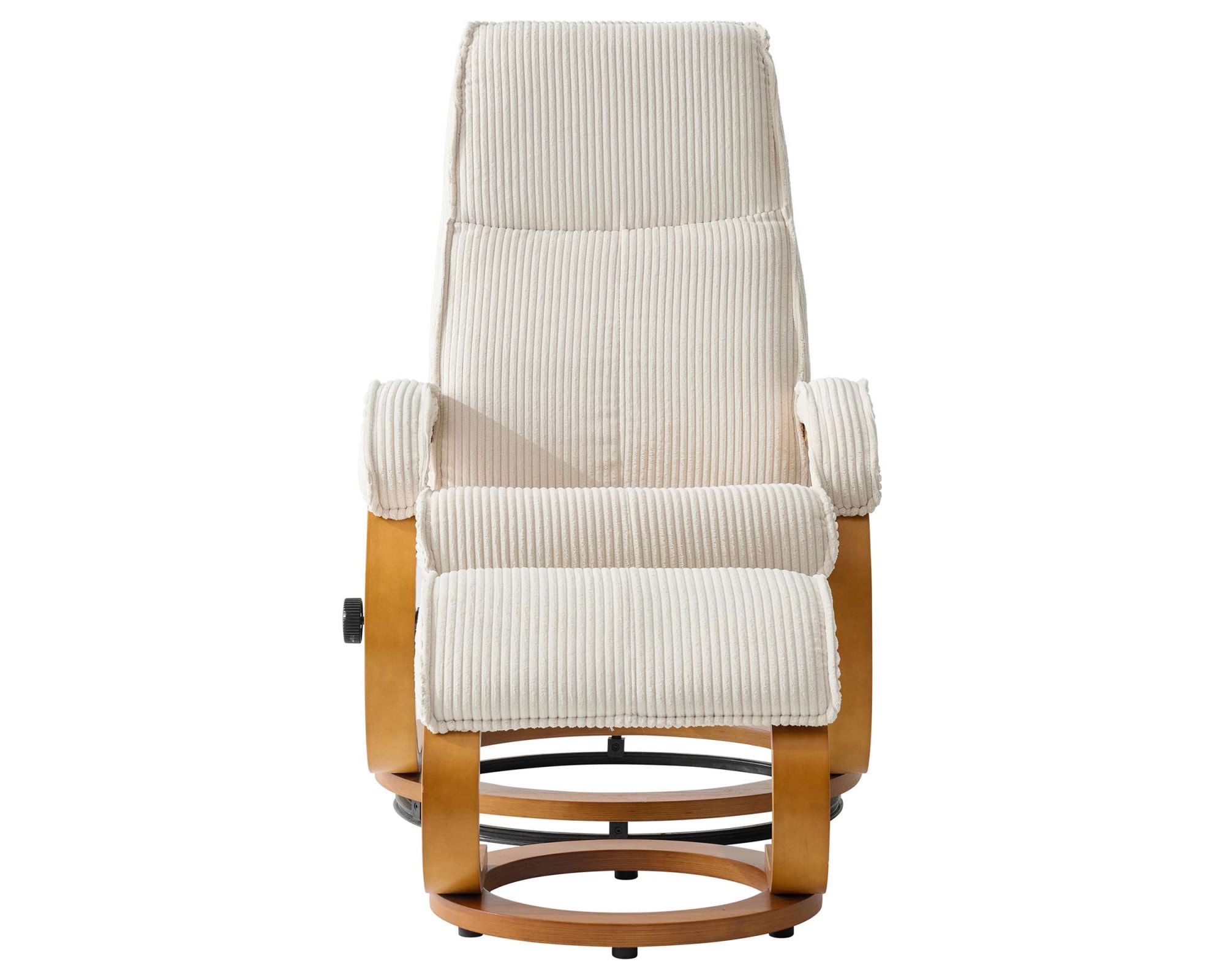 Home affaire Relaxsessel »mit Hocker PARIS neu: Cord - OTTO. Verlässliche Qualität.« bestehend aus Sessel und Hocker,  manuelle Relaxfunktion mit Drehfunktion, neu: Cord-Bezug