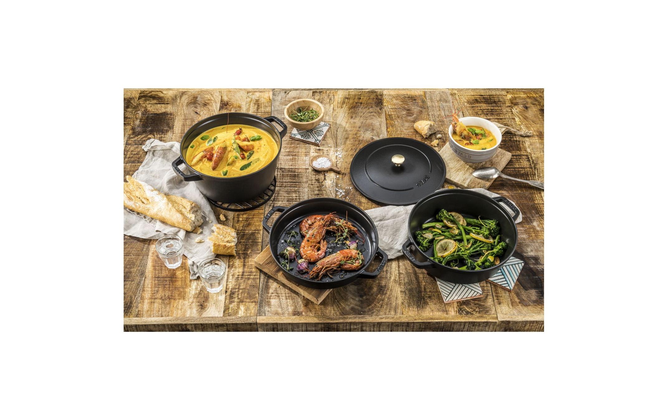 STAUB Topf-Set »Cocotte 4-teilig, 24 cm, 9 l«