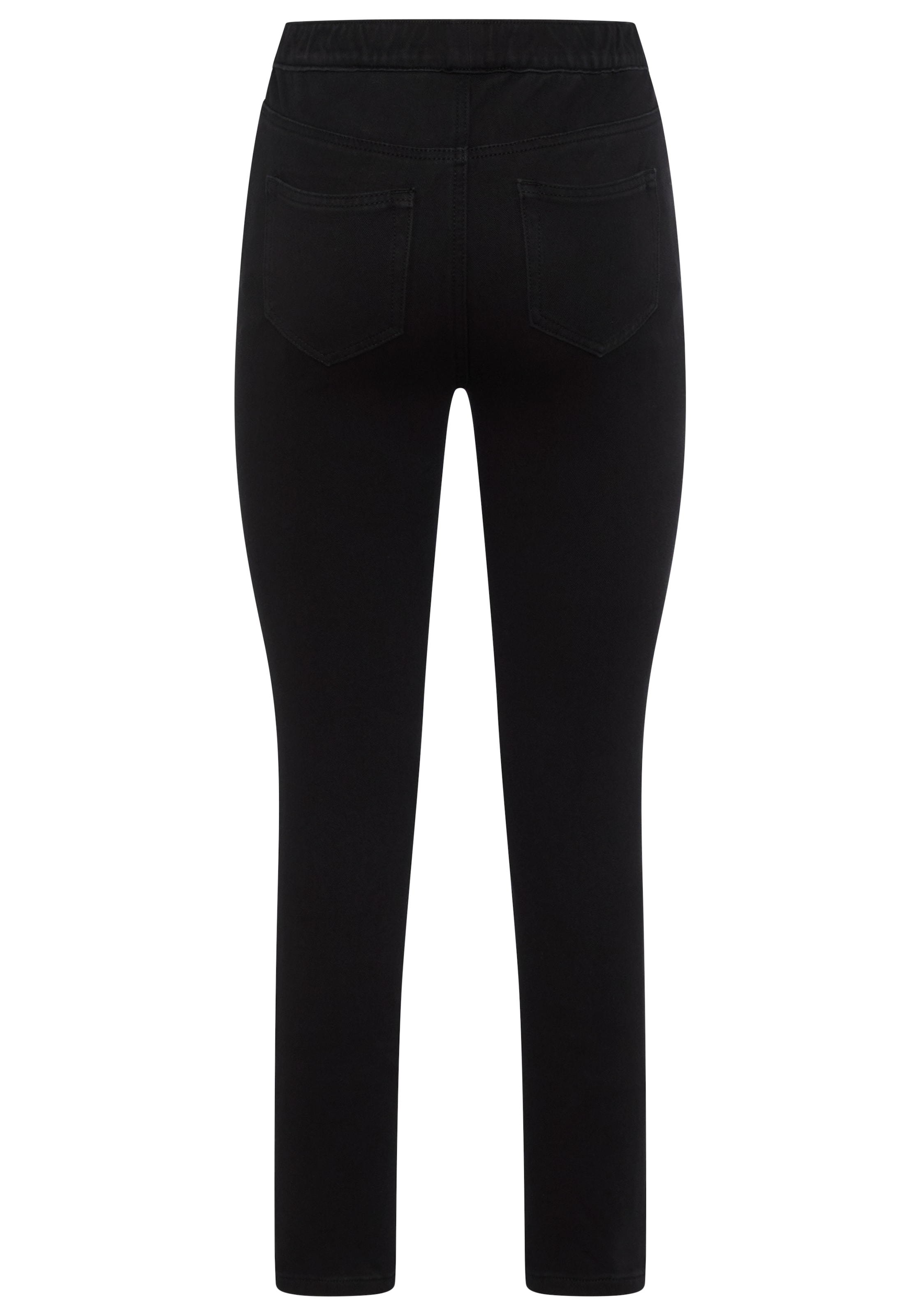 Arizona Jeggings en jeans »im 4 Way Stretch, Quer- und Längselastisch, 7/8« coupe skinny extra étroite, hauteur normale de taille, longueur 7/8
