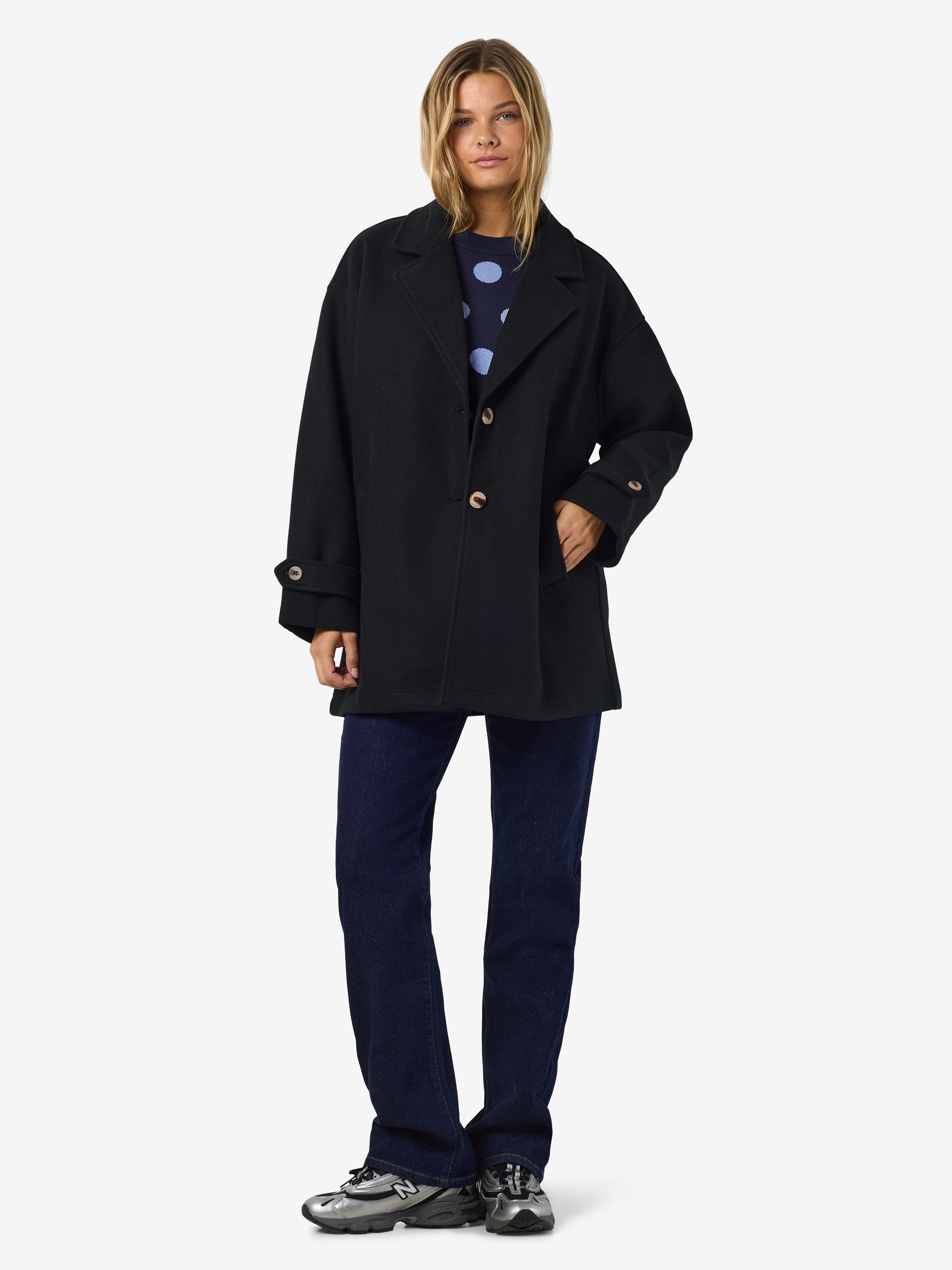 Noisy may Caban »NMALICIA LS OVERSIZE BLAZER NOOS«