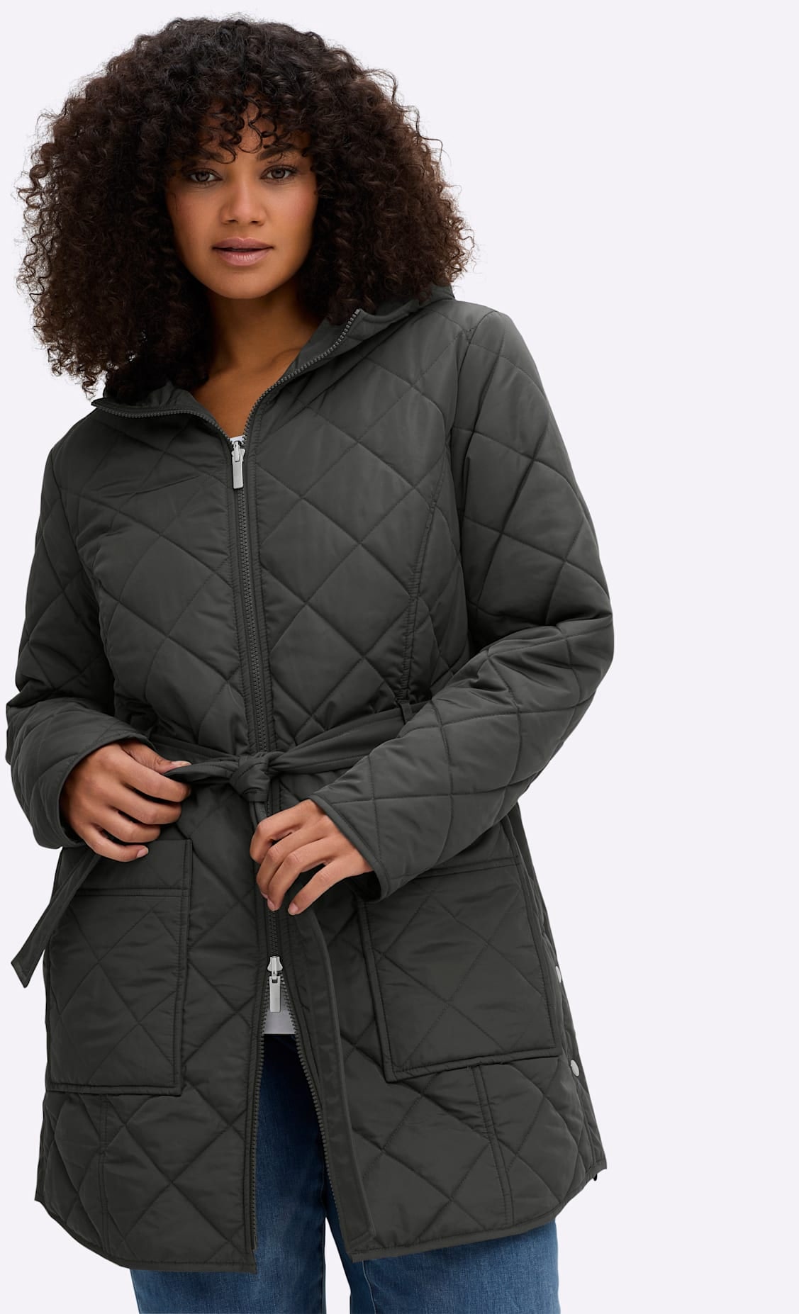 Image of Sheego Wendejacke mit Kapuze