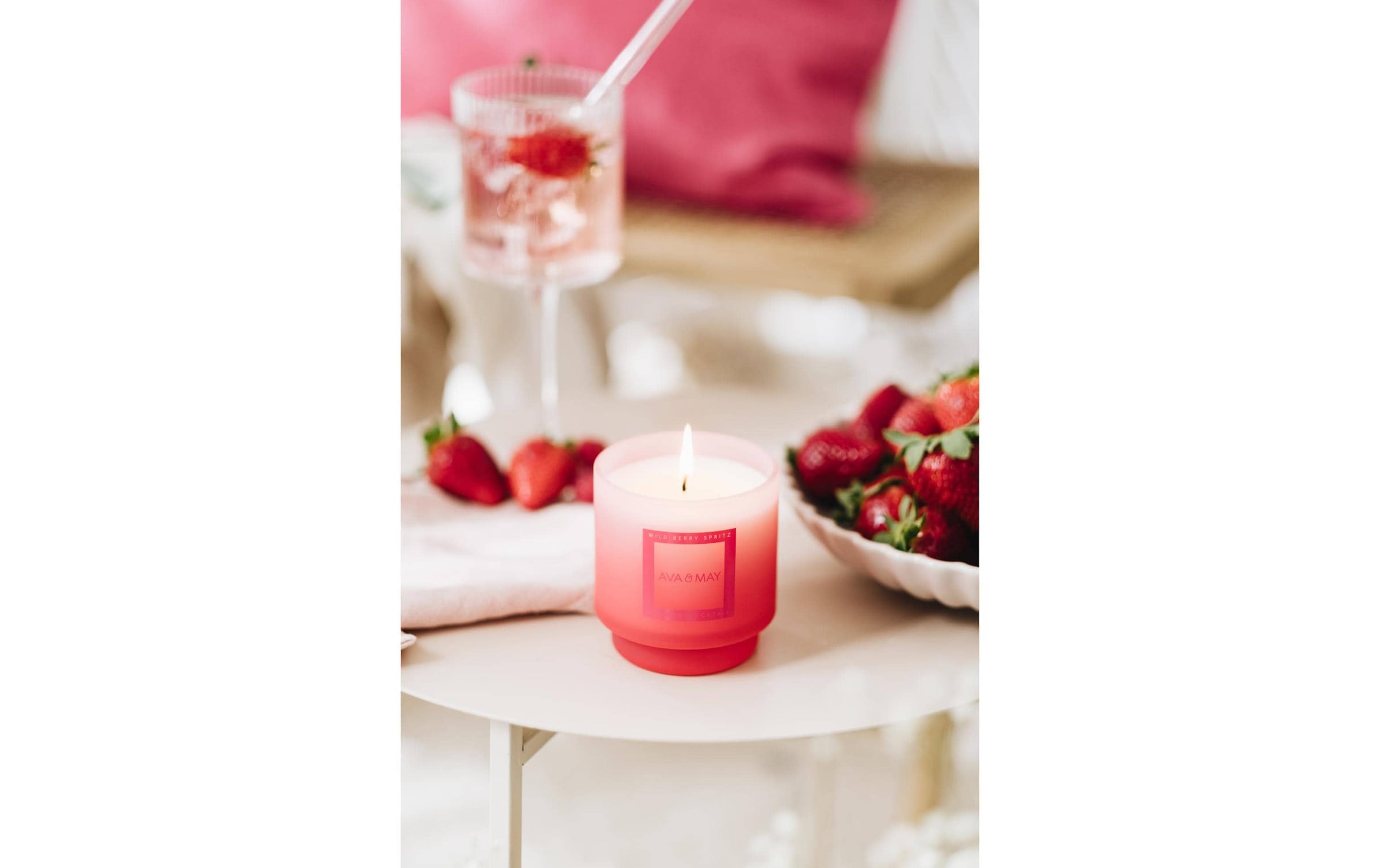AVA & MAY Duftkerze »Wild Berry Spritz 200 g«