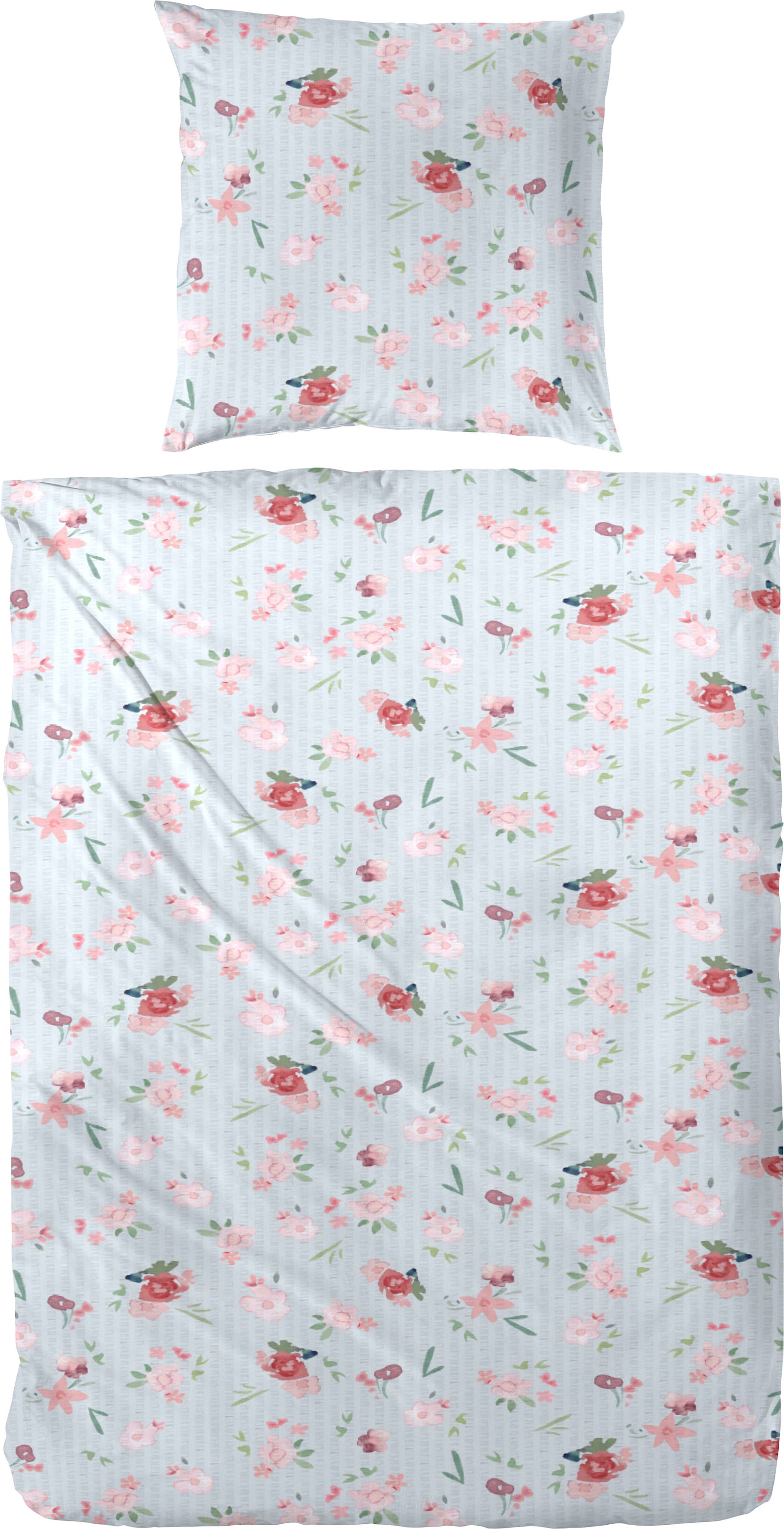 Image of Primera Bettwäsche "English Romance" 2 Stk. mit zarten Blumen
