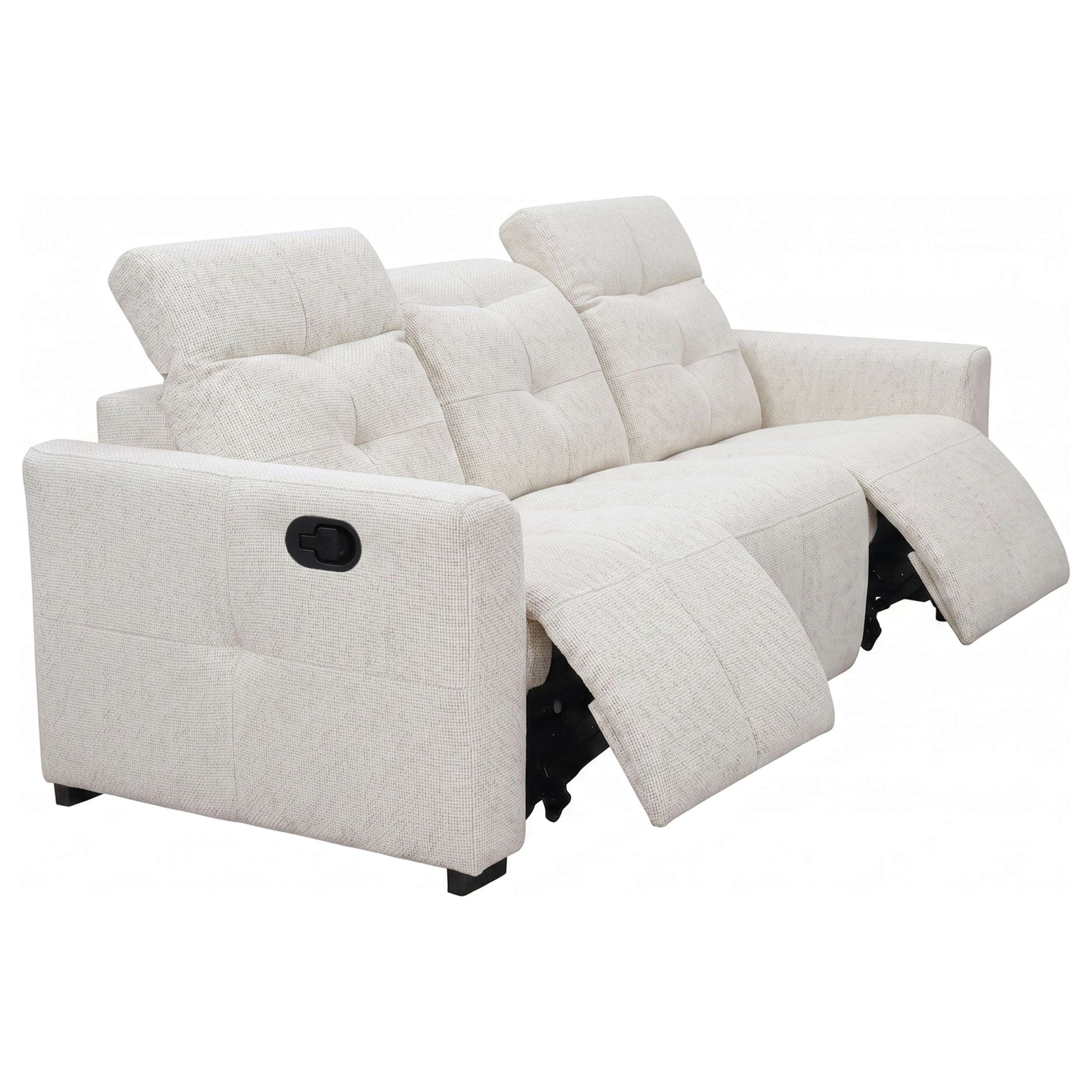 GOODproduct »CAARLA Webstoff, Sofa, 224 cm, man. o. elektr. Relaxfunktion (USB)« mit USB-A und USB-C bei elektrischer Ausführung, Kopfteilverstellung