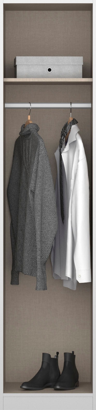 rauch Schrank-Set »Kleiderschrank Schrank Garderobe Garderobenschrank Eckschrank HOMBURG« Set, 