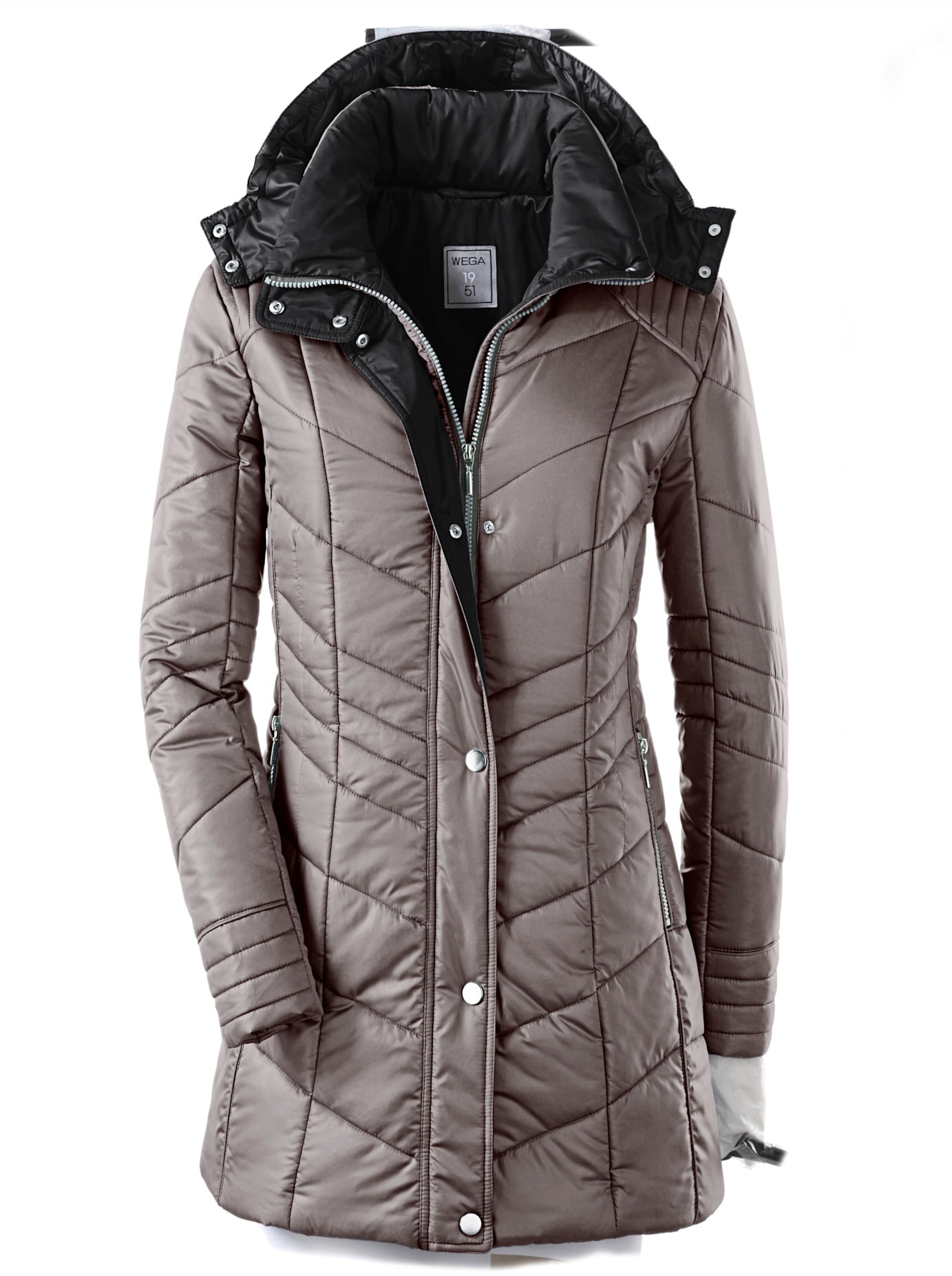 Casual Looks Steppjacke, mit Kapuze