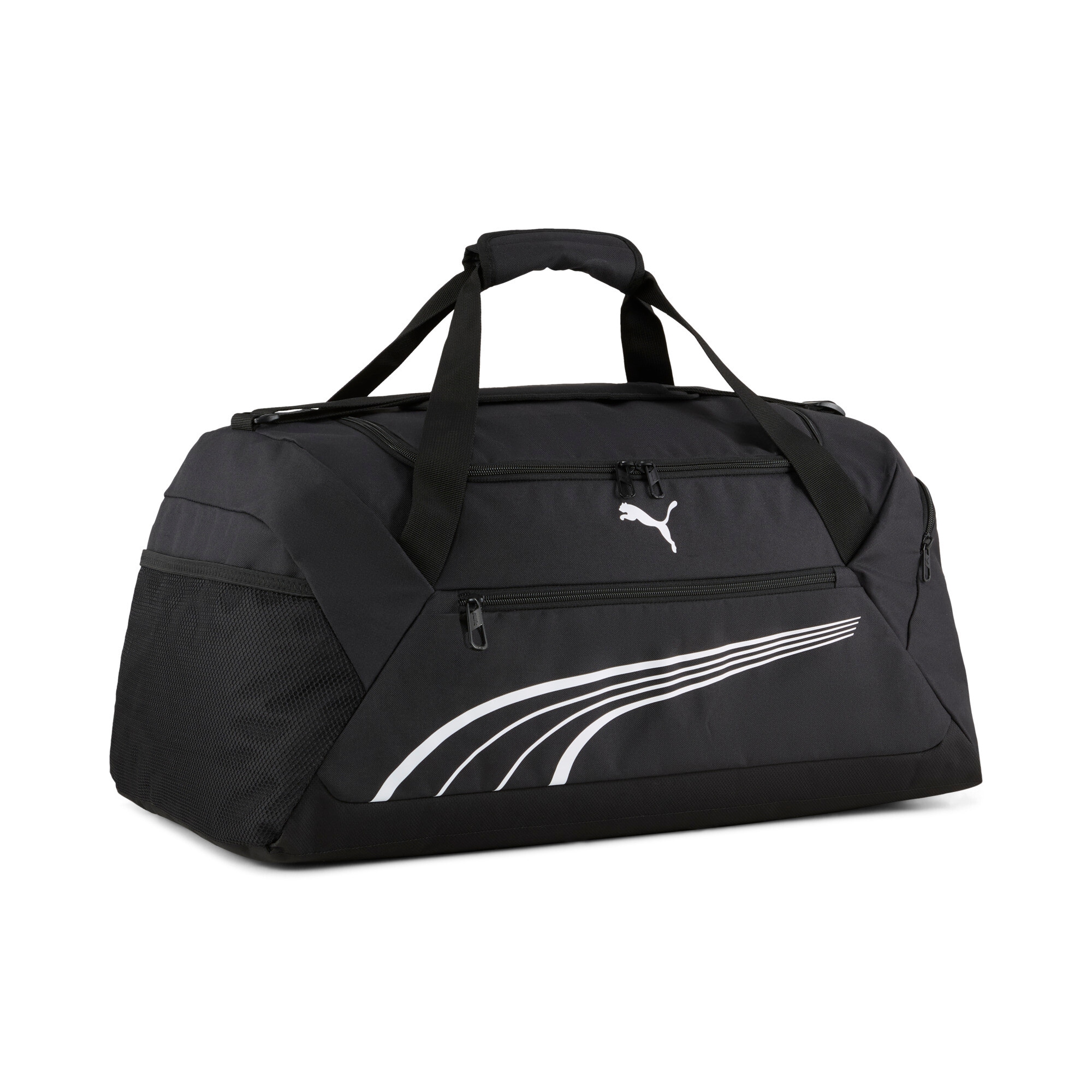 Image of PUMA Sporttasche "FUNDAMENTAL MEDIUM SPORTS BAG" für aktiven Lifestyle, mit mehreren Fächern