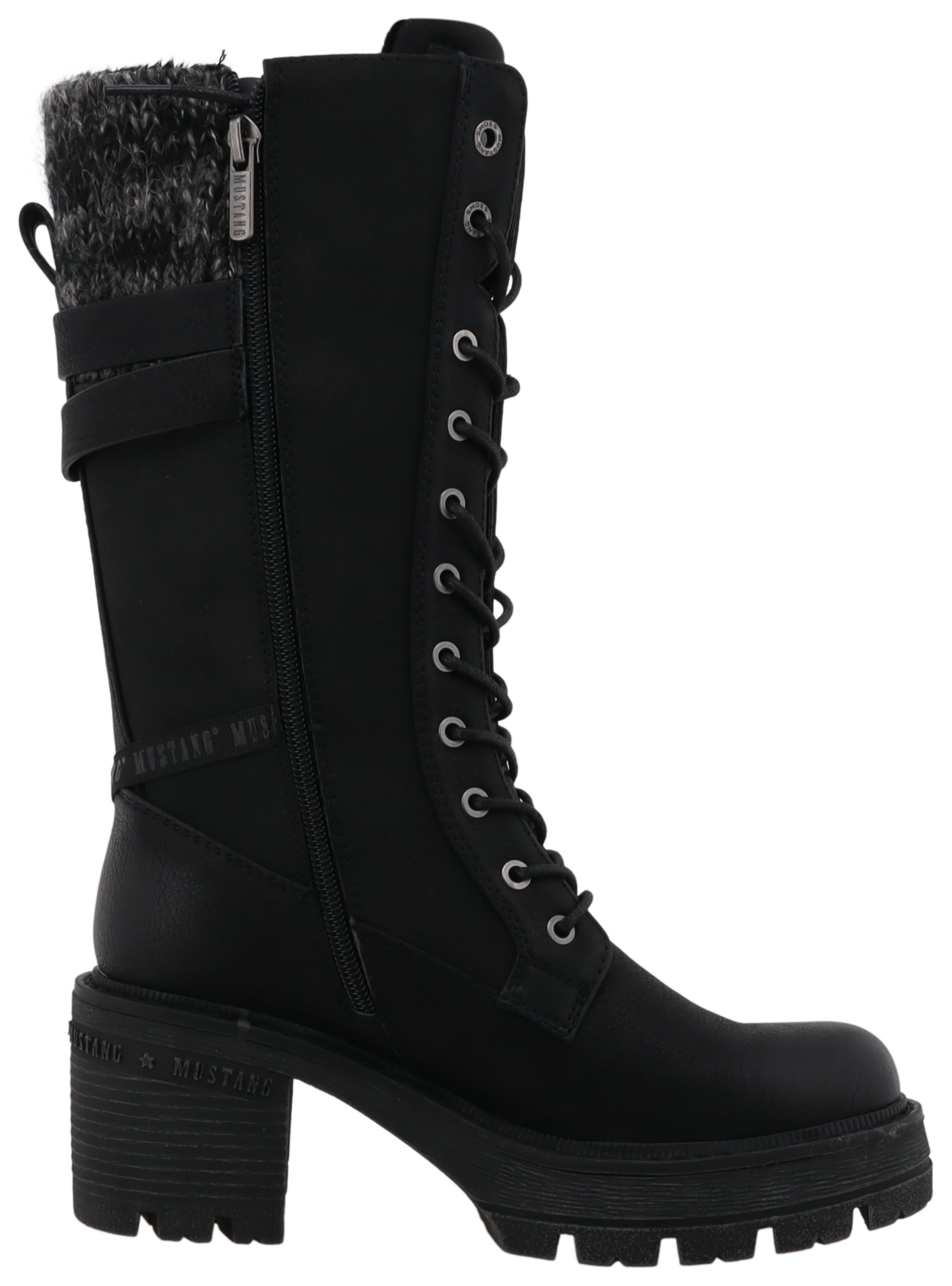 Mustang Shoes Winterstiefel »Madlin«  Snowboots, Winterstiefel mit Textilkragen