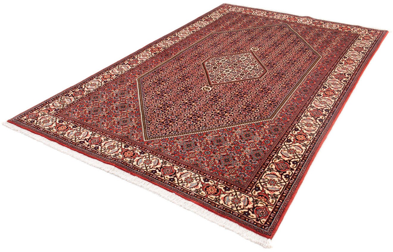 Image of morgenland Orientteppich »Perser - Bidjar - 250 x 169 cm - rot«, rechteckig, 15 mm Höhe, Wohnzimmer, Handgeknüpft, Einzelstück mit Zertifikat bei Ackermann Versand Schweiz