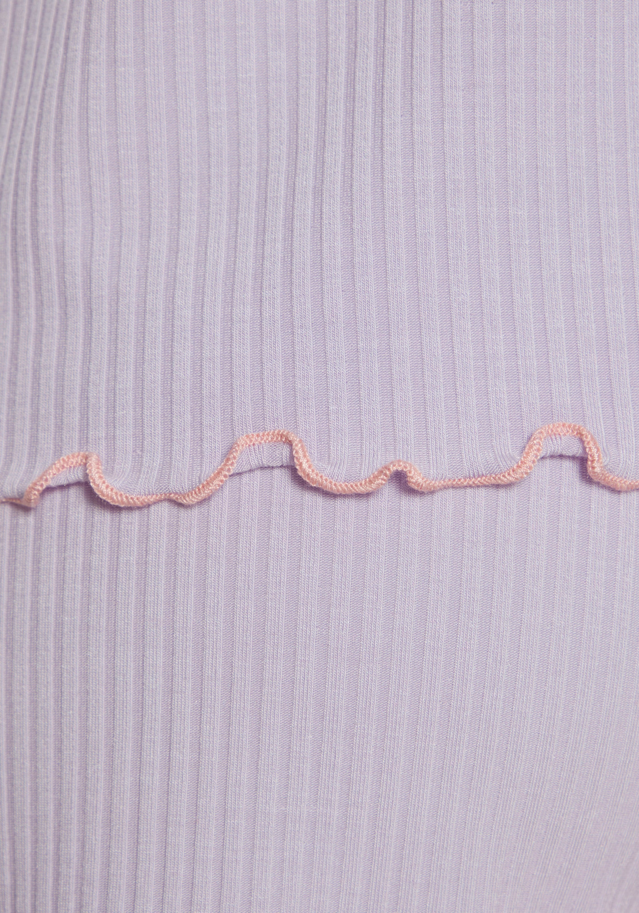 Vivance Dreams Shorty, (2 tlg.), mit süssem Babylock-Saum